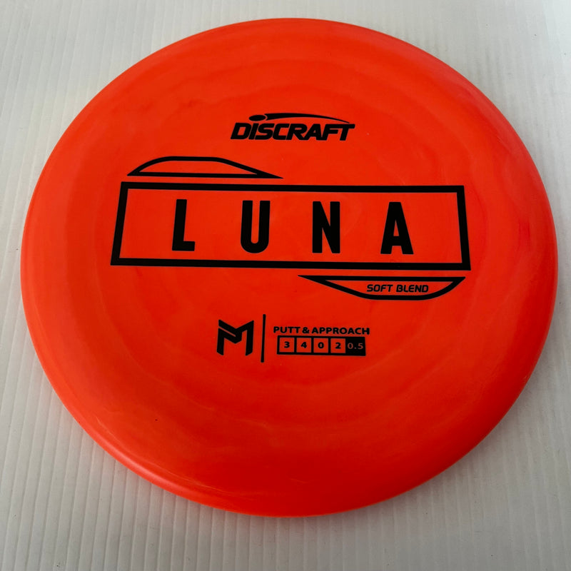 Discraft Paul McBeth Putter Line Soft Luna 3/3/0/3