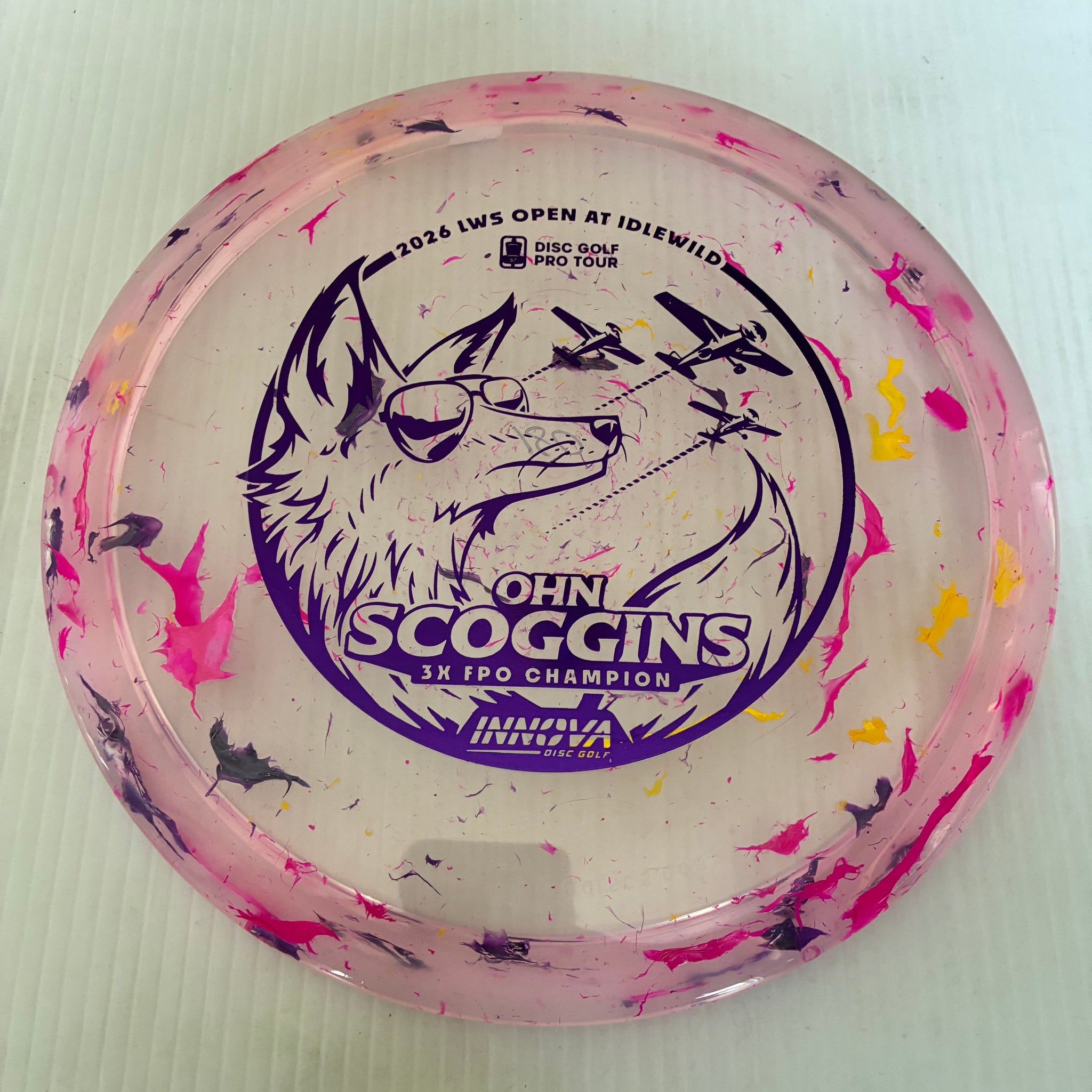 Innova 2026 Ohn Scoggins 3x Idlewild Party Time Champion Fox 5/6/-2/1