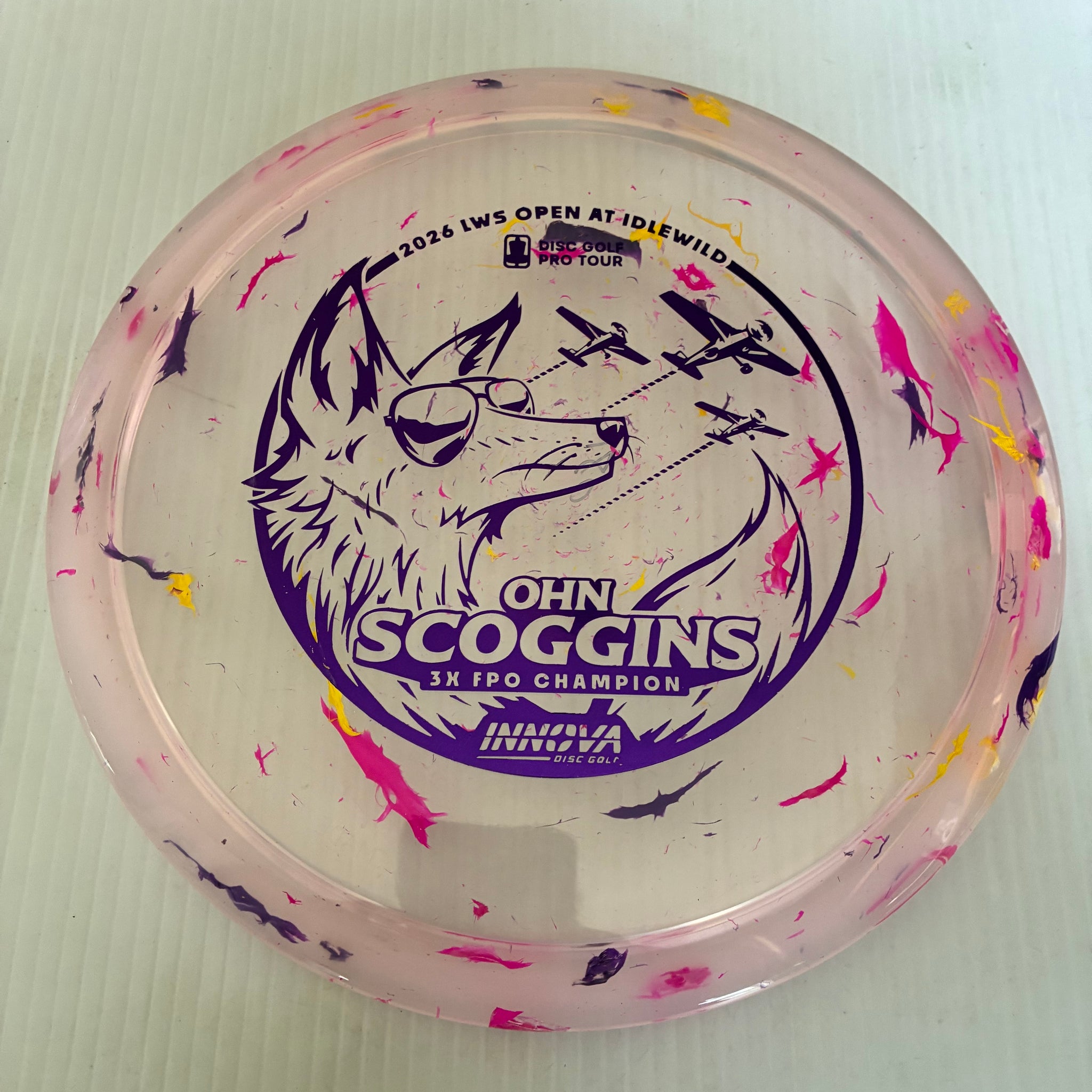 Innova 2026 Ohn Scoggins 3x Idlewild Party Time Champion Fox 5/6/-2/1