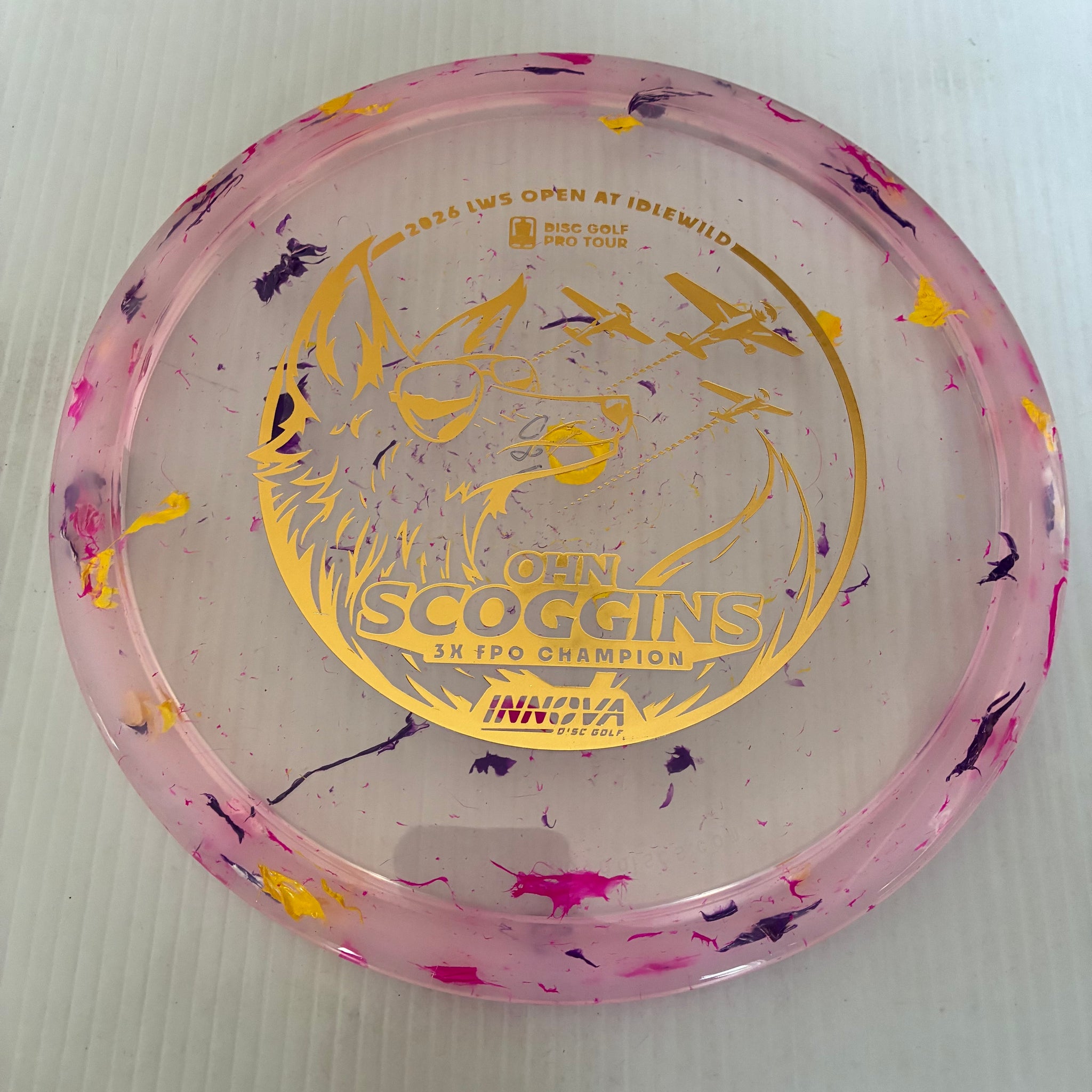 Innova 2026 Ohn Scoggins 3x Idlewild Party Time Champion Fox 5/6/-2/1
