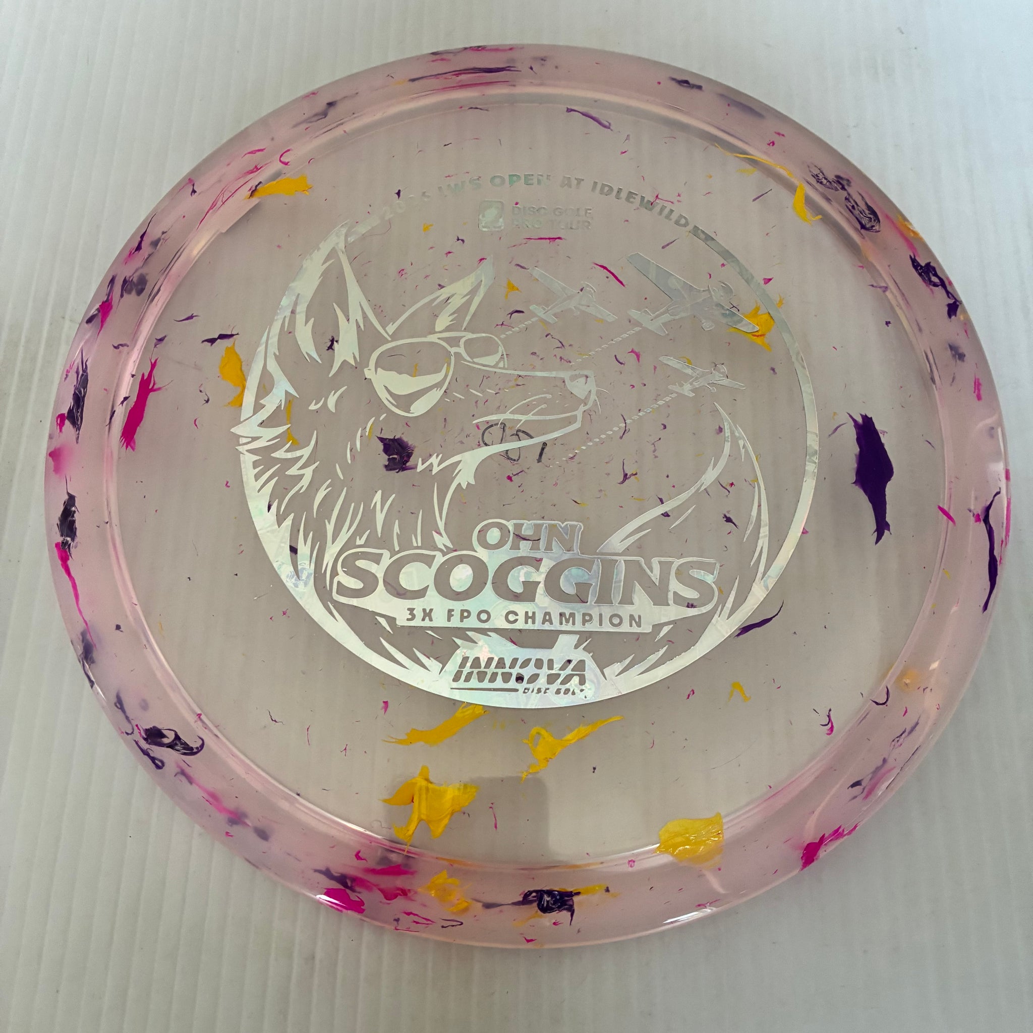 Innova 2026 Ohn Scoggins 3x Idlewild Party Time Champion Fox 5/6/-2/1