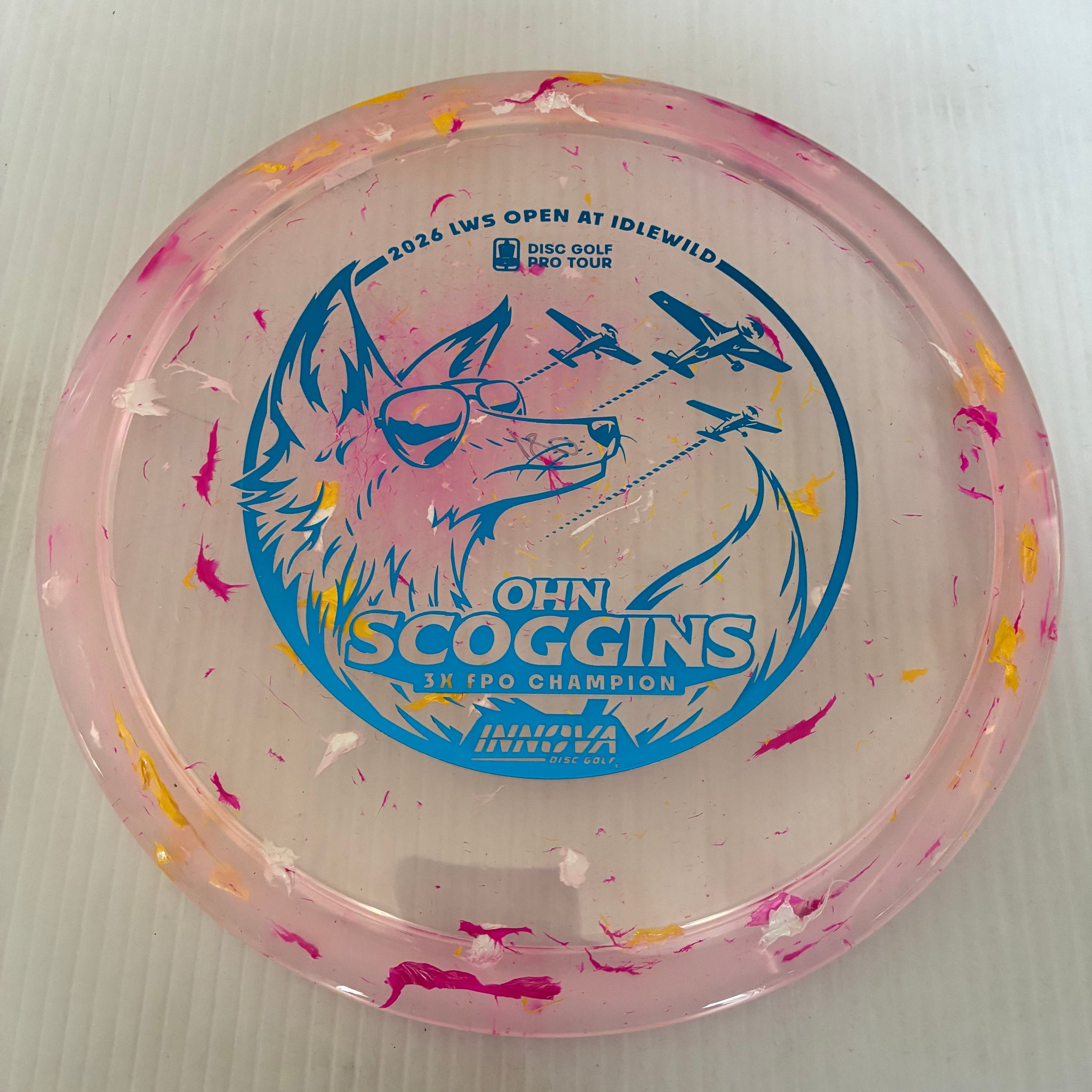 Innova 2026 Ohn Scoggins 3x Idlewild Party Time Champion Fox 5/6/-2/1