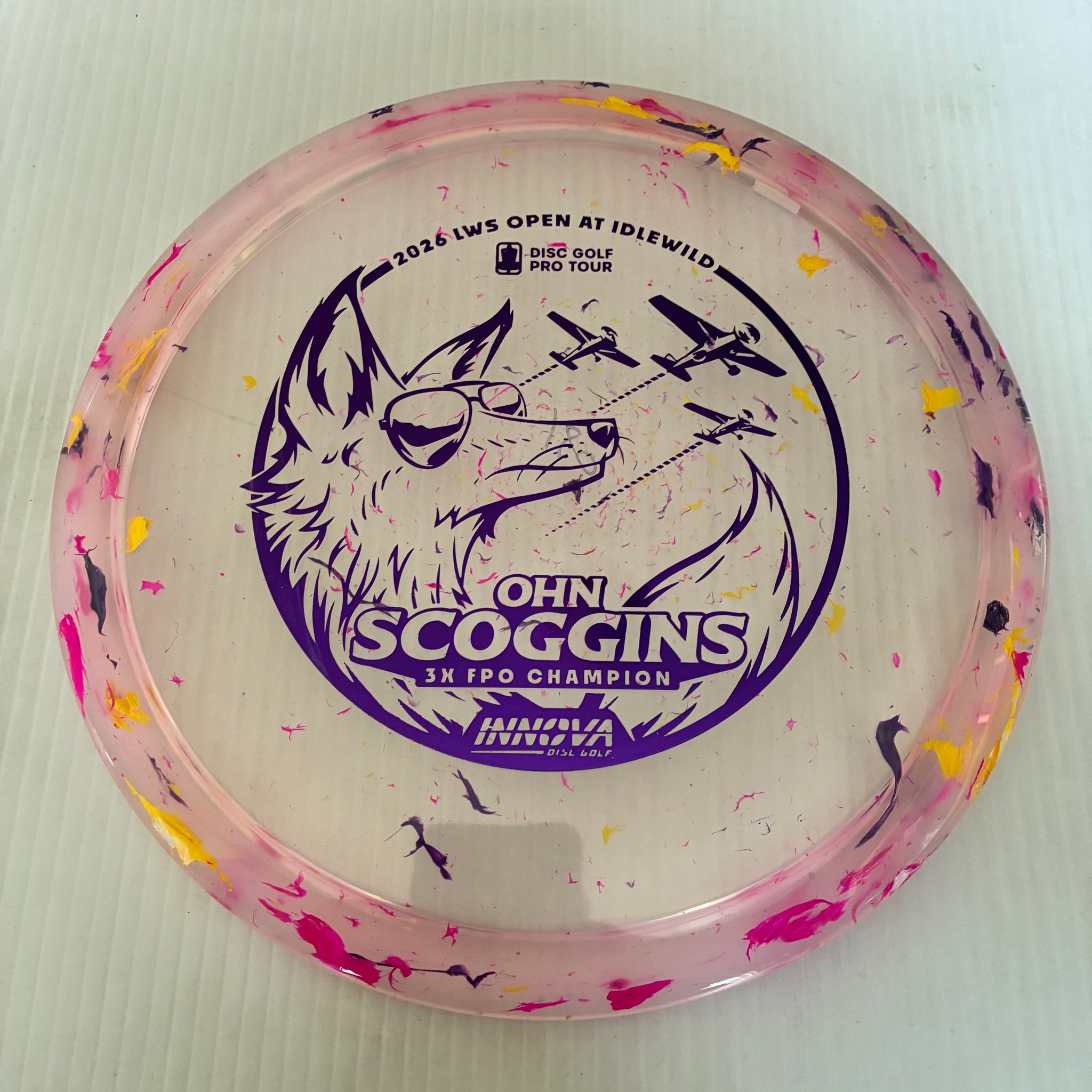 Innova 2026 Ohn Scoggins 3x Idlewild Party Time Champion Fox 5/6/-2/1