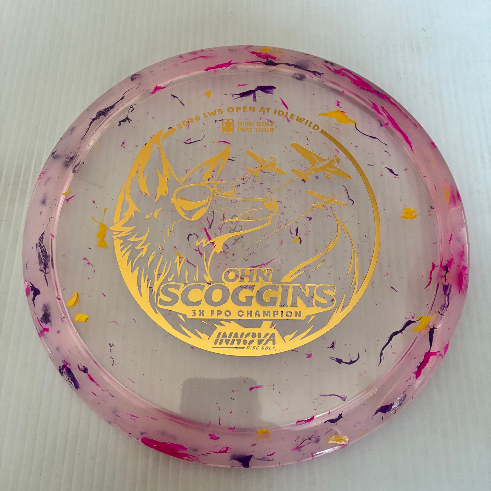 Innova 2026 Ohn Scoggins 3x Idlewild Party Time Champion Fox 5/6/-2/1