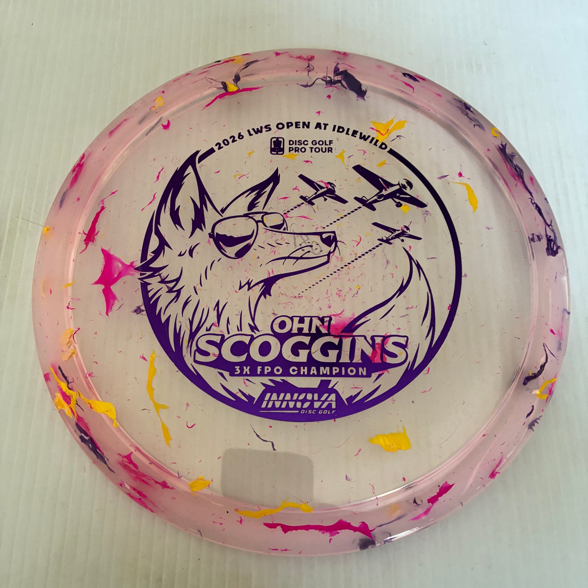 Innova 2026 Ohn Scoggins 3x Idlewild Party Time Champion Fox 5/6/-2/1