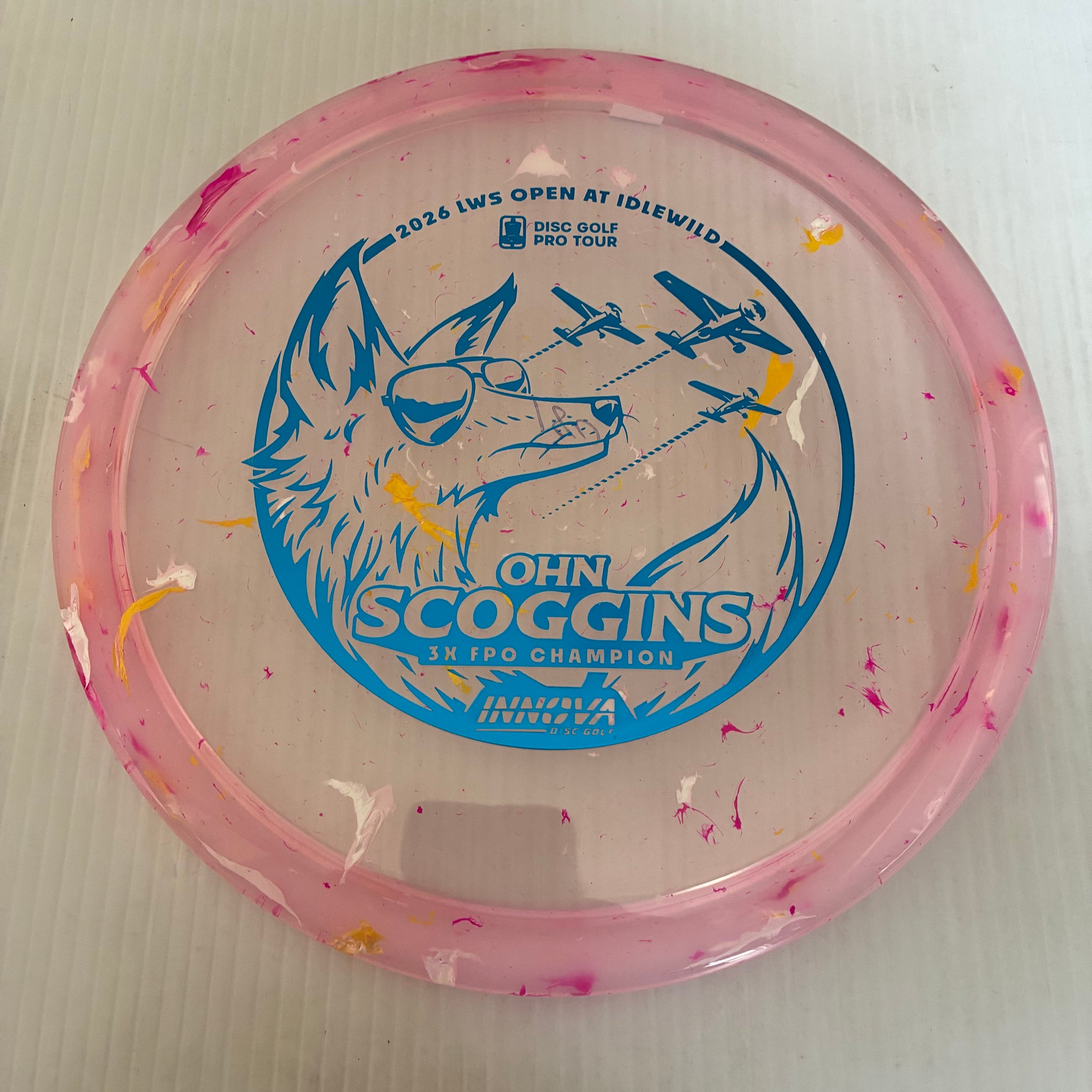 Innova 2026 Ohn Scoggins 3x Idlewild Party Time Champion Fox 5/6/-2/1