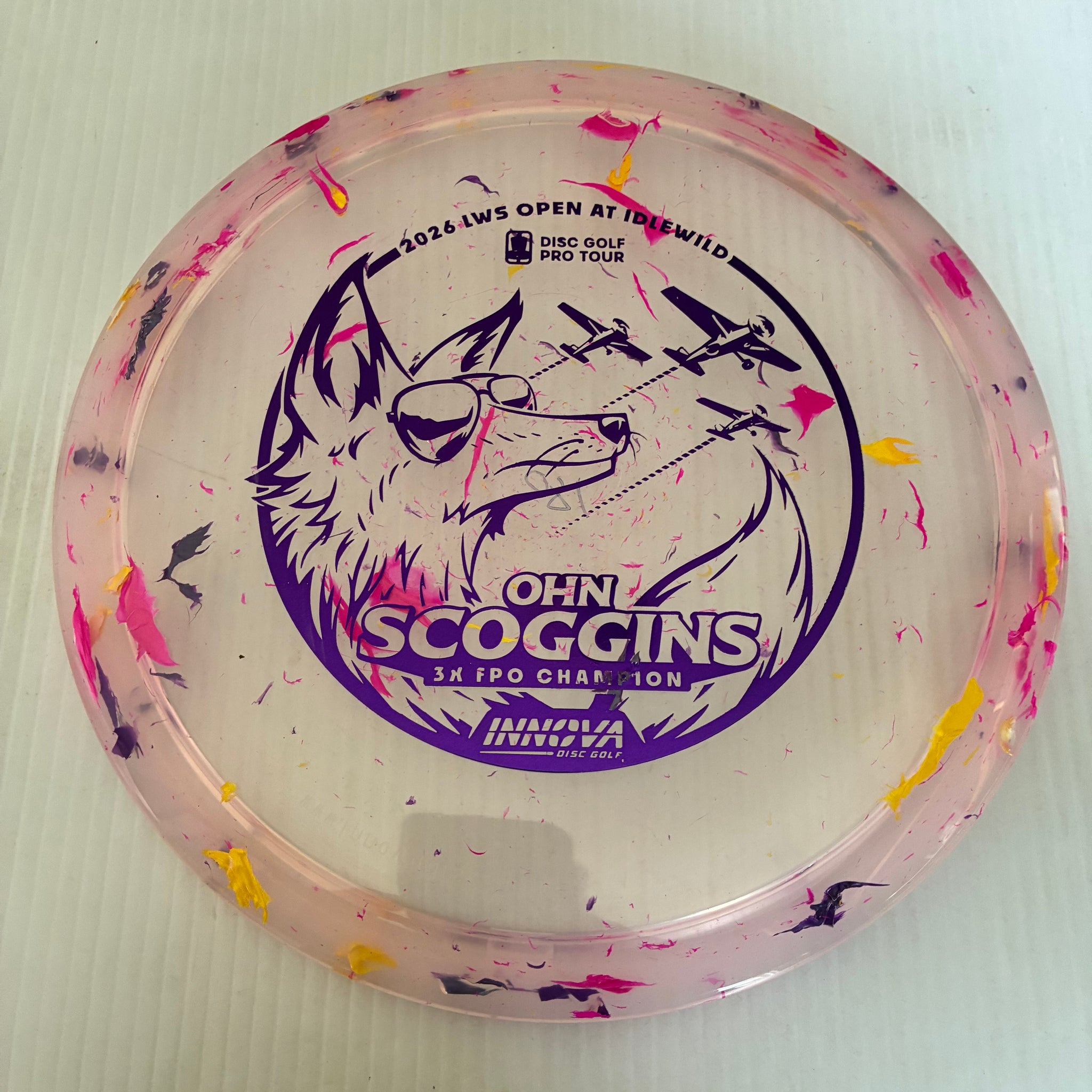 Innova 2026 Ohn Scoggins 3x Idlewild Party Time Champion Fox 5/6/-2/1