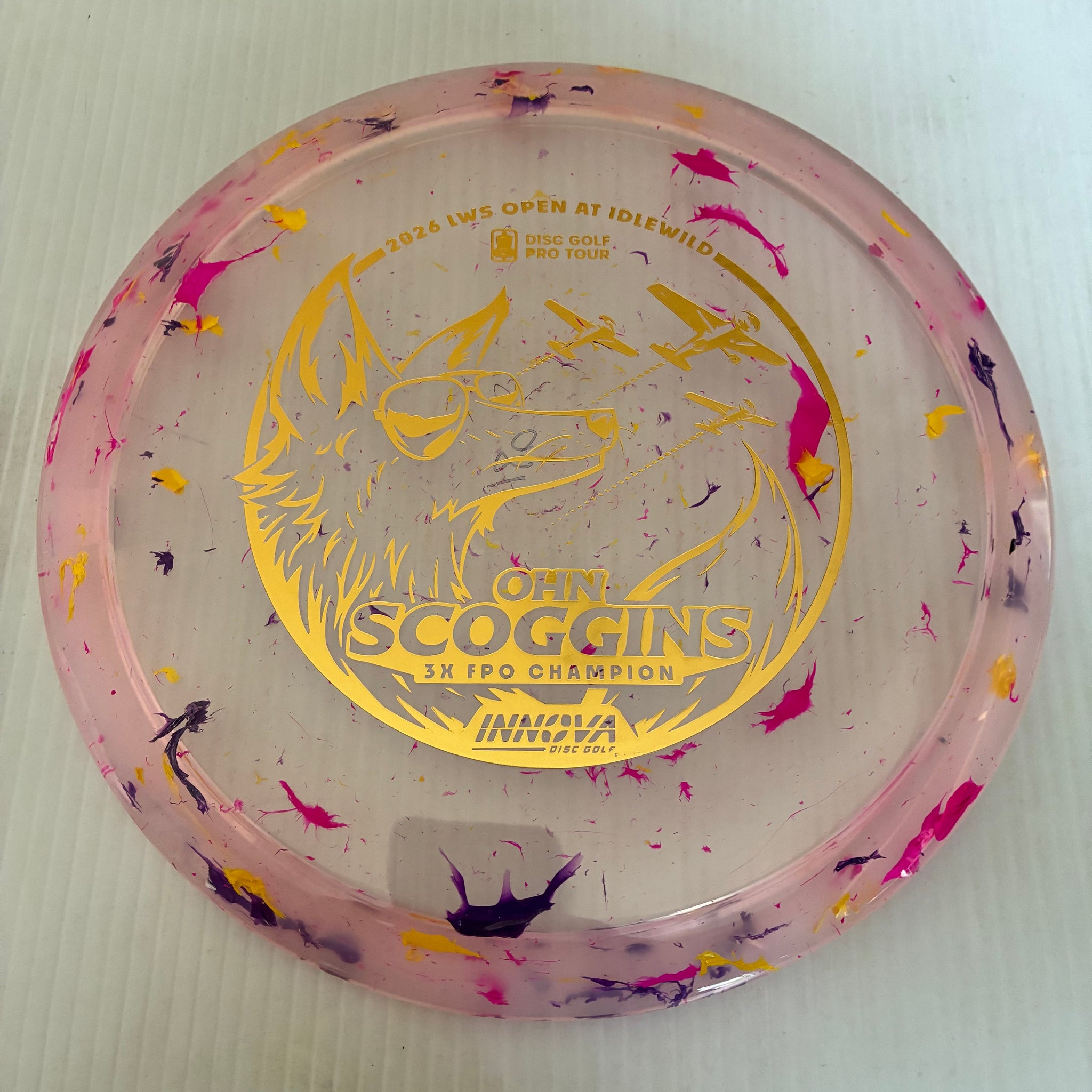 Innova 2026 Ohn Scoggins 3x Idlewild Party Time Champion Fox 5/6/-2/1