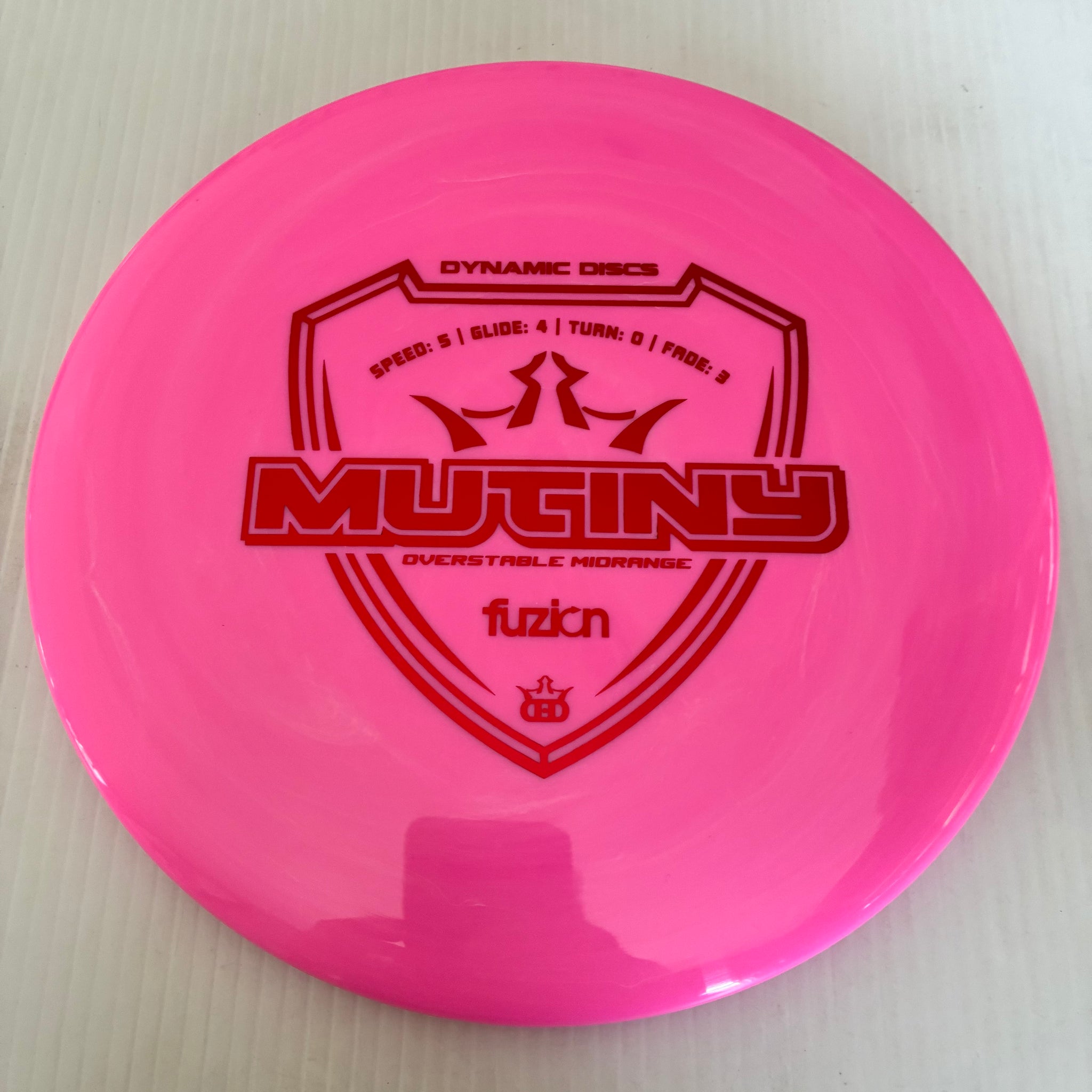 Dynamic Discs Fuzion Mutiny 5/4/0/3