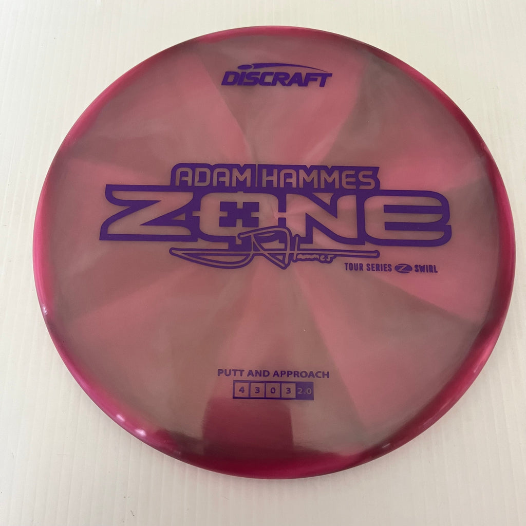 Discraft 2025 Adam Hammes Tour Series Z Swirl Blend Zone 4/3/0/3