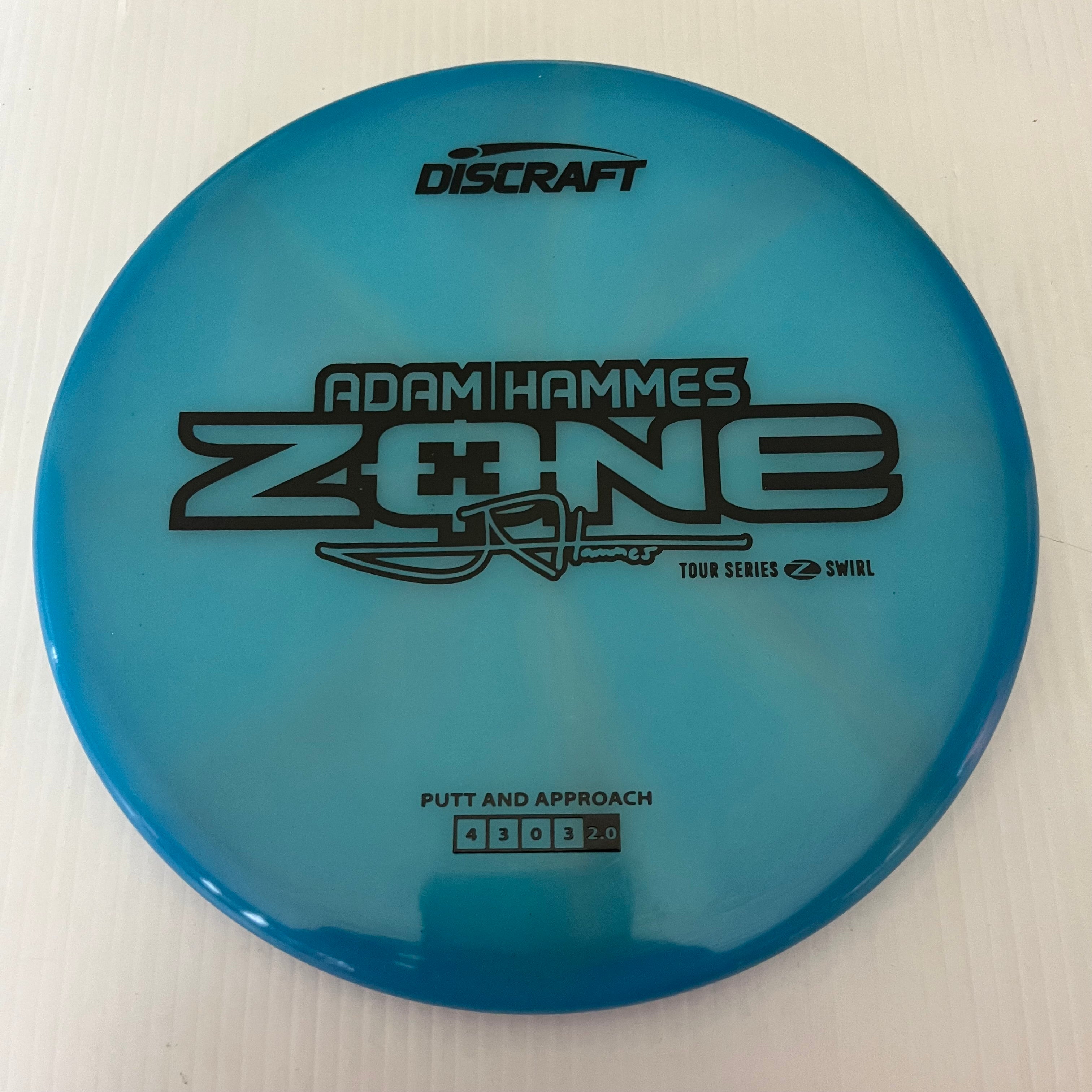 Discraft 2025 Adam Hammes Tour Series Z Swirl Blend Zone 4/3/0/3