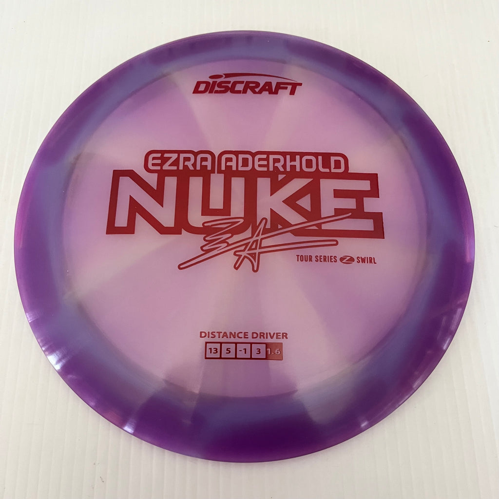 Discraft 2025 Ezra Aderhold Tour Series Z Swirl Blend Nuke 13/5/-1/3