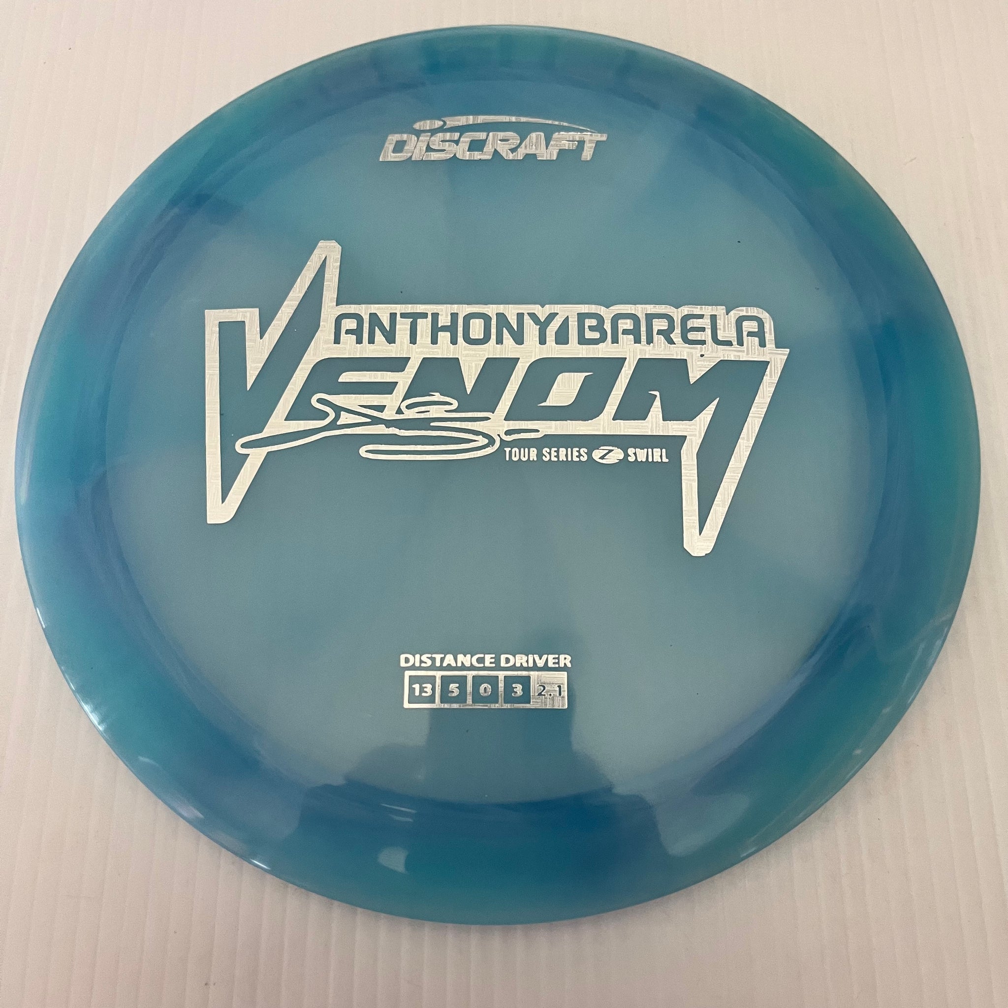 Discraft 2025 Anthony Barela Tour Series Z Swirl Blend Venom 13/5/0/3