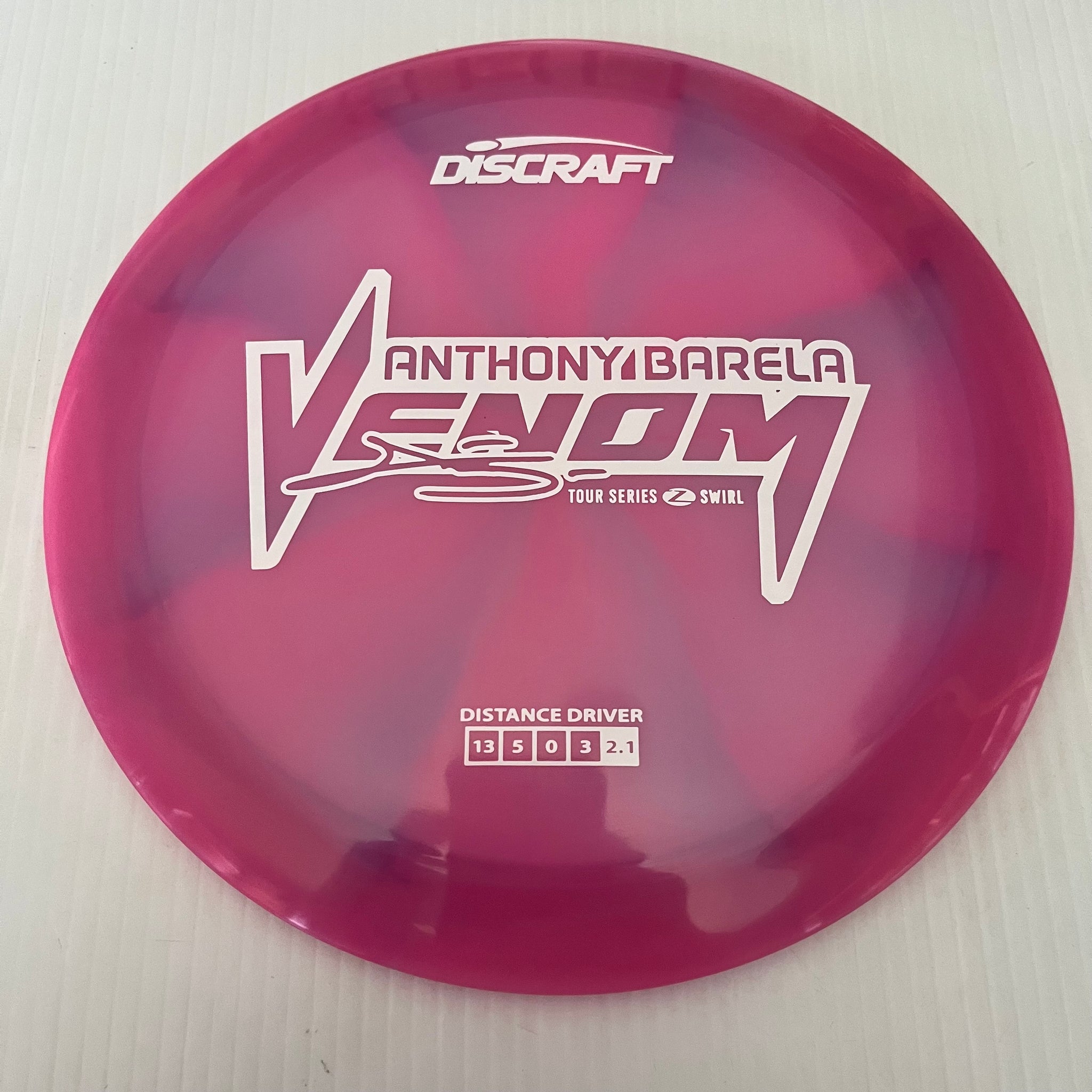 Discraft 2025 Anthony Barela Tour Series Z Swirl Blend Venom 13/5/0/3