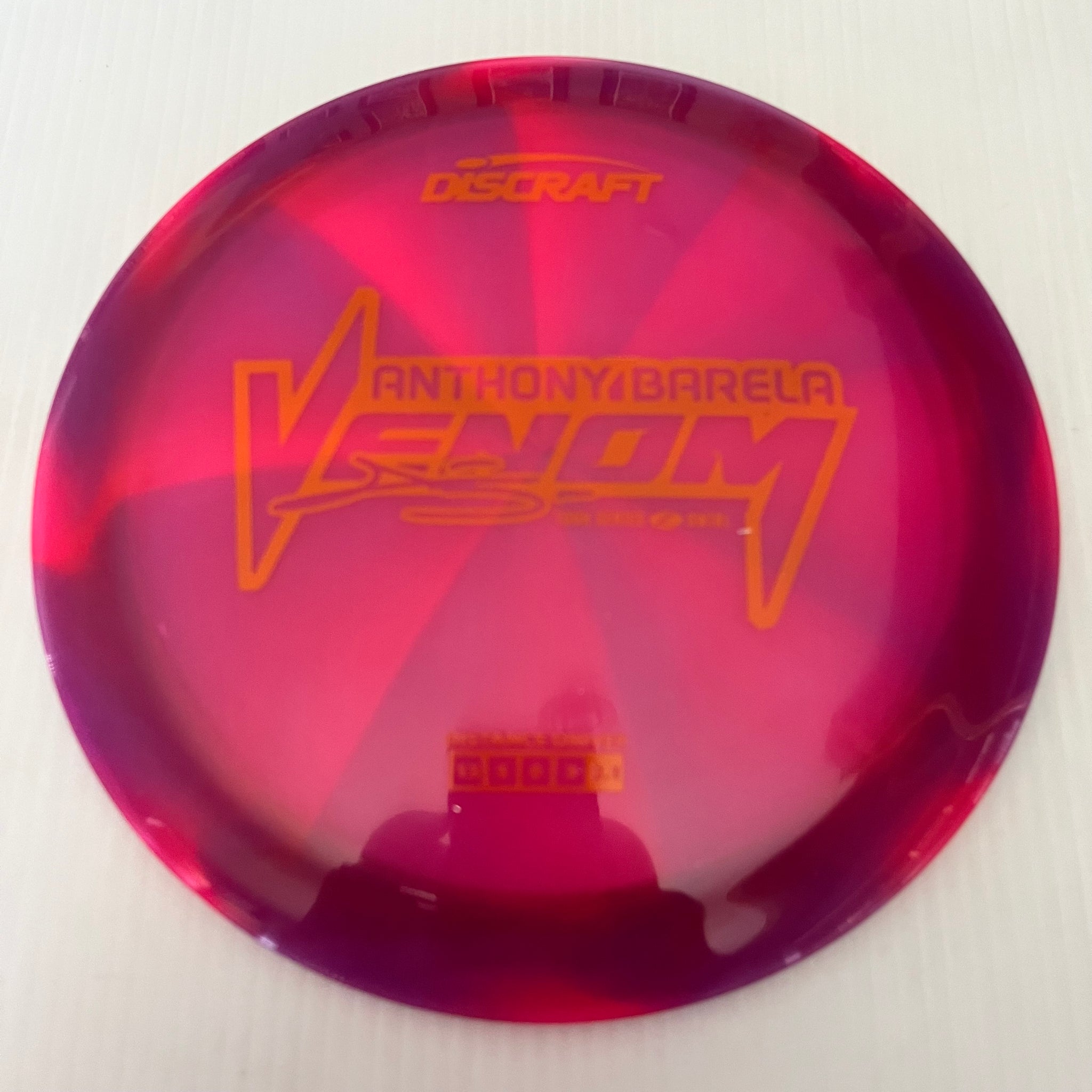 Discraft 2025 Anthony Barela Tour Series Z Swirl Blend Venom 13/5/0/3