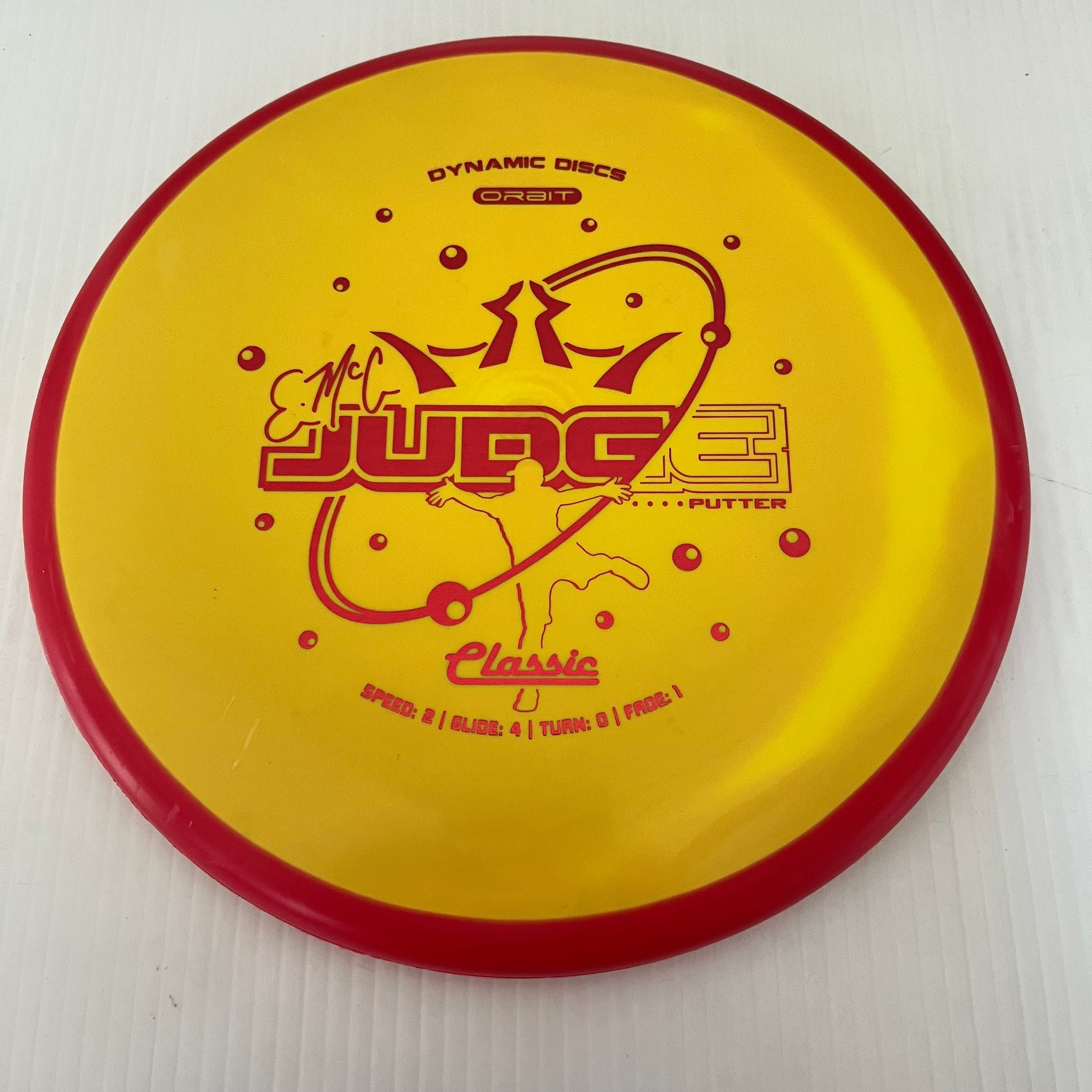 Dynamic Discs Classic Orbit EMAC Judge 2/4/0/1