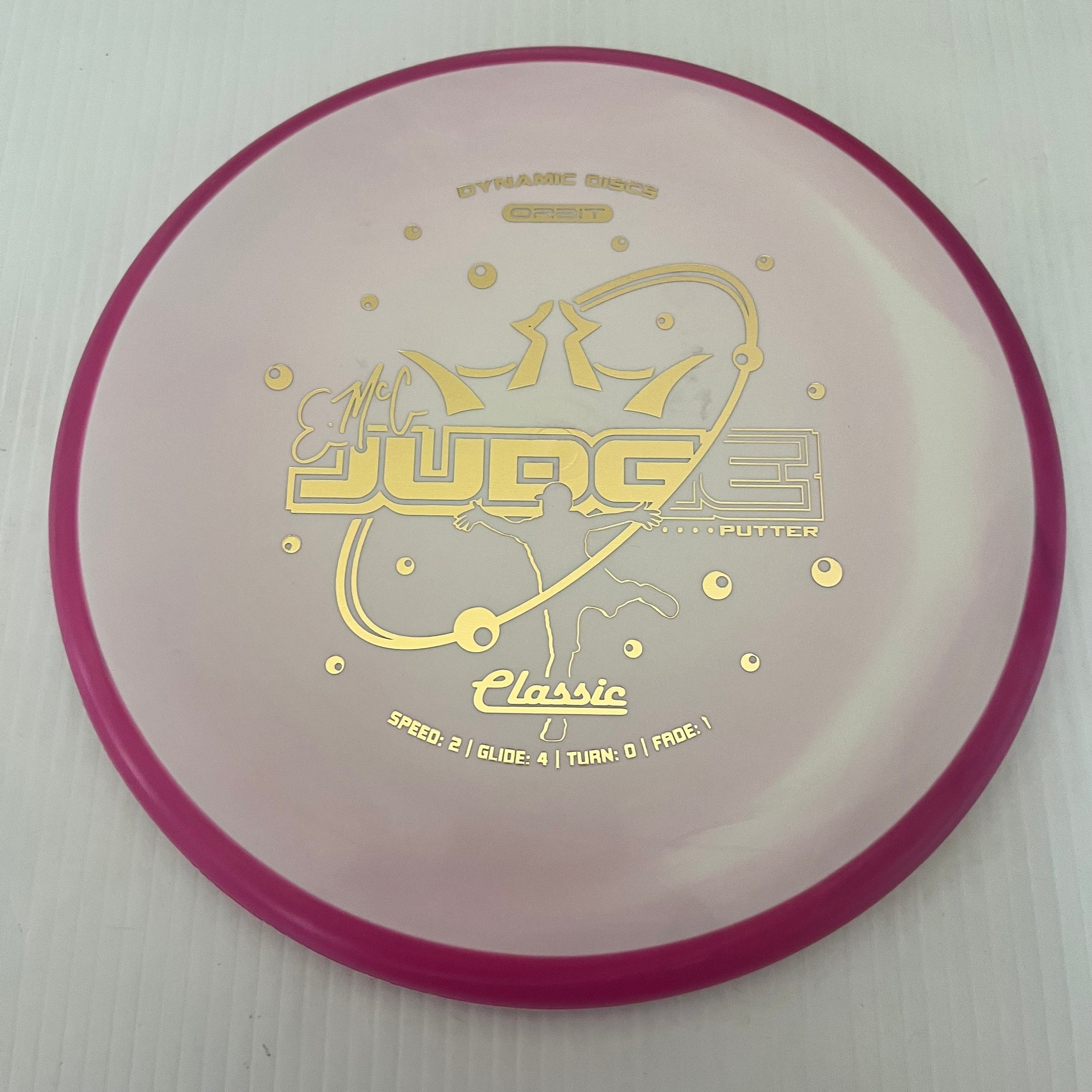 Dynamic Discs Classic Orbit EMAC Judge 2/4/0/1