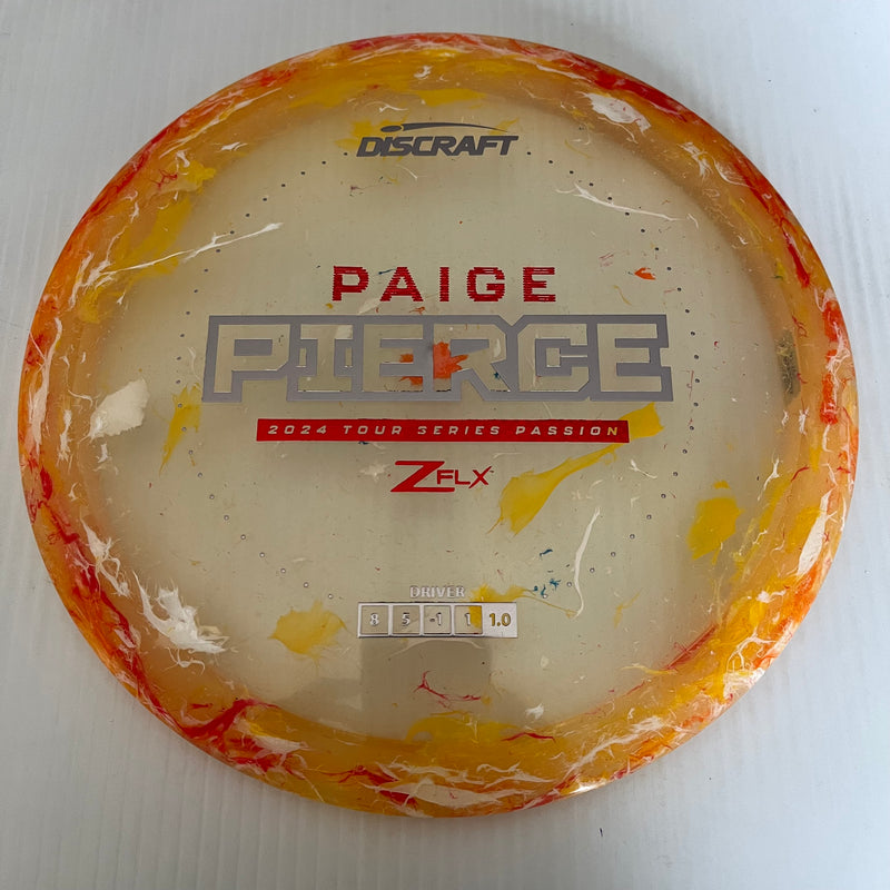 Discraft 2024 Paige Pierce Tour Series Jawbreaker Z FLX Passion 8/5/-1/1