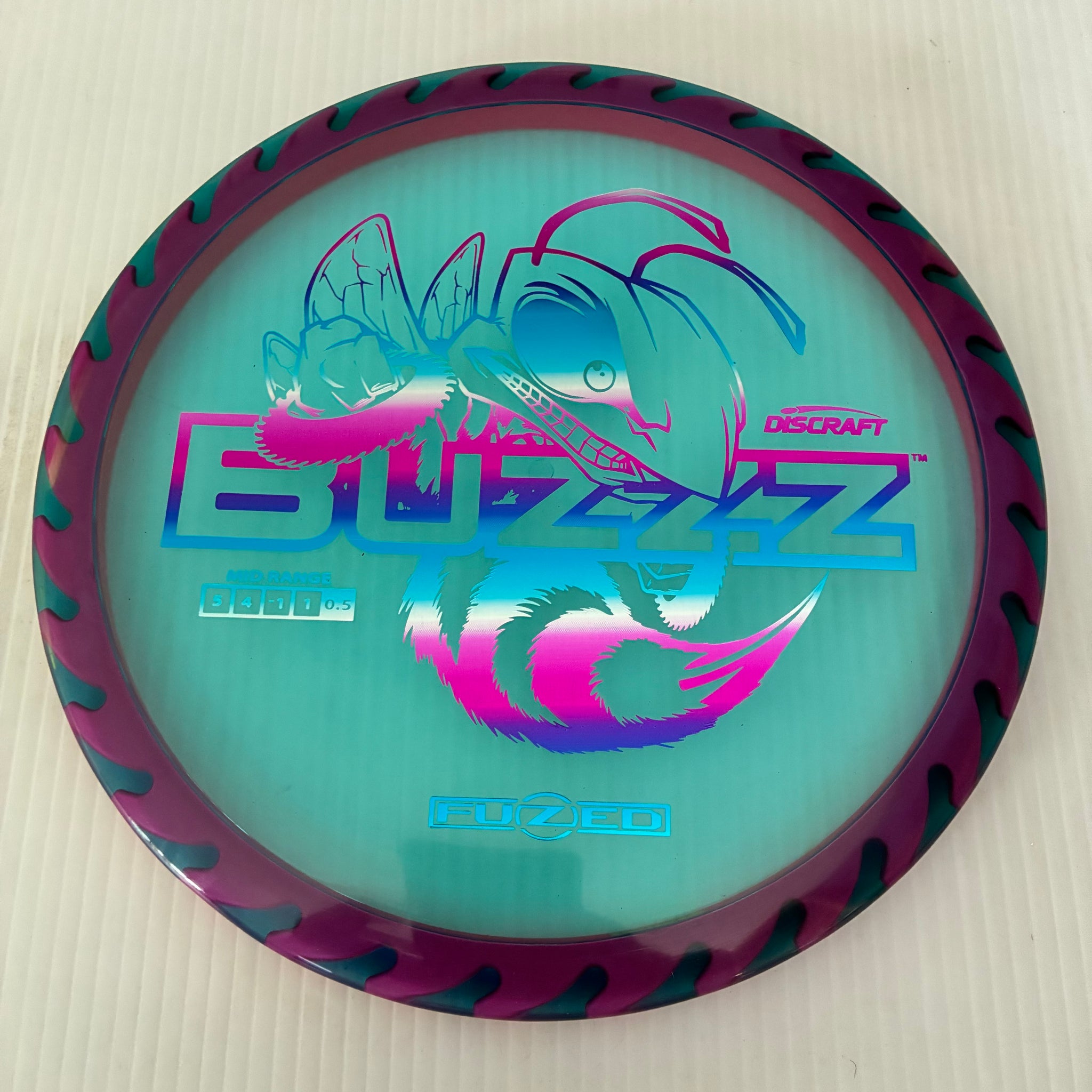 Discraft Z Fuzed Saw Pattern Buzzz 5/4/-1/1 (Lighterweights)