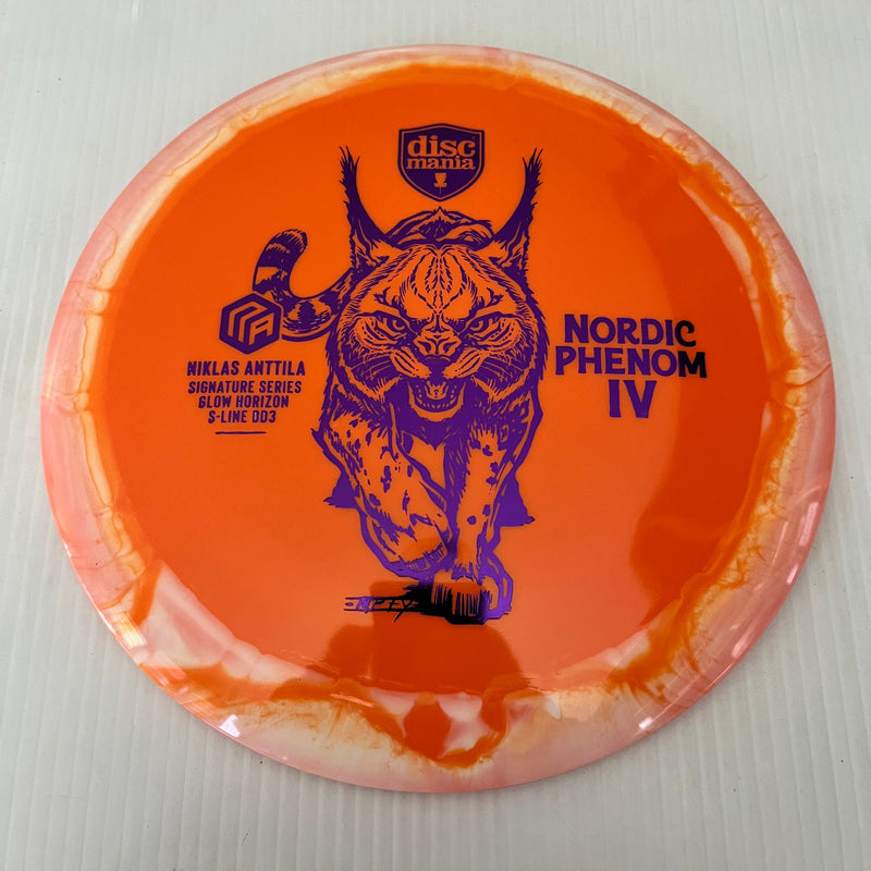 Discmania 2025 Niklas Anttila Signature Series Nordic Phenom 4 Glow Horizon S-Line DD3 12/5/-1/3