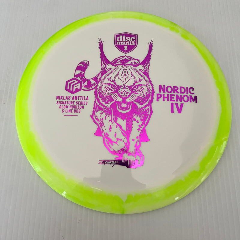Discmania 2025 Niklas Anttila Signature Series Nordic Phenom 4 Glow Horizon S-Line DD3 12/5/-1/3