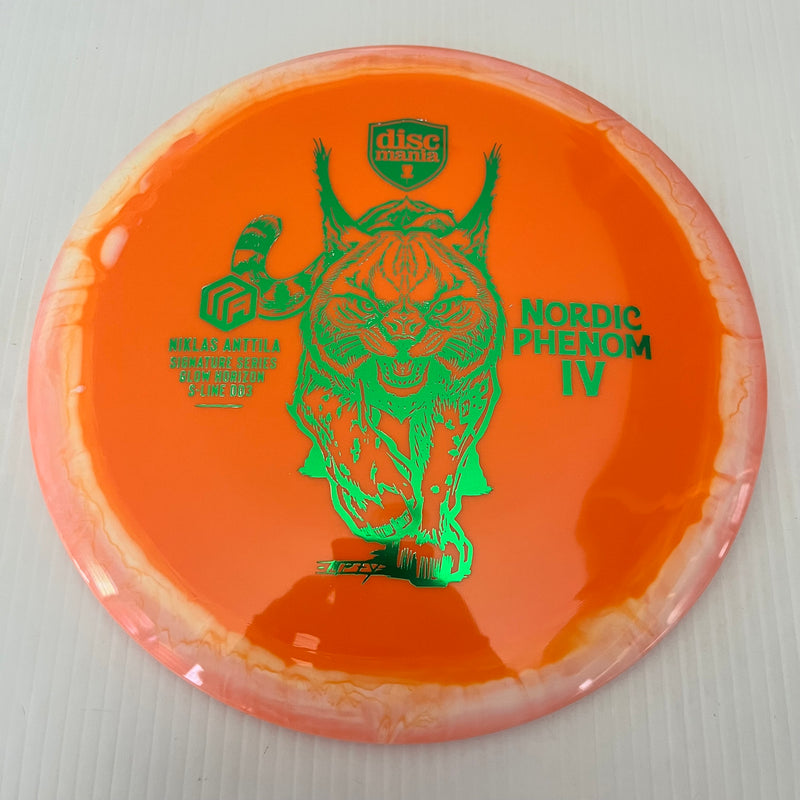 Discmania 2025 Niklas Anttila Signature Series Nordic Phenom 4 Glow Horizon S-Line DD3 12/5/-1/3