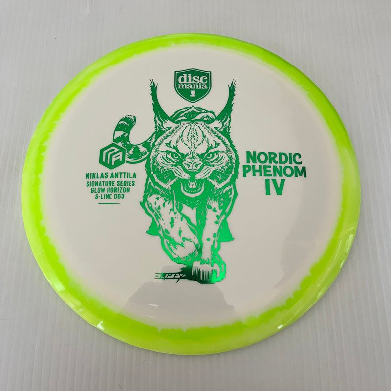 Discmania 2025 Niklas Anttila Signature Series Nordic Phenom 4 Glow Horizon S-Line DD3 12/5/-1/3