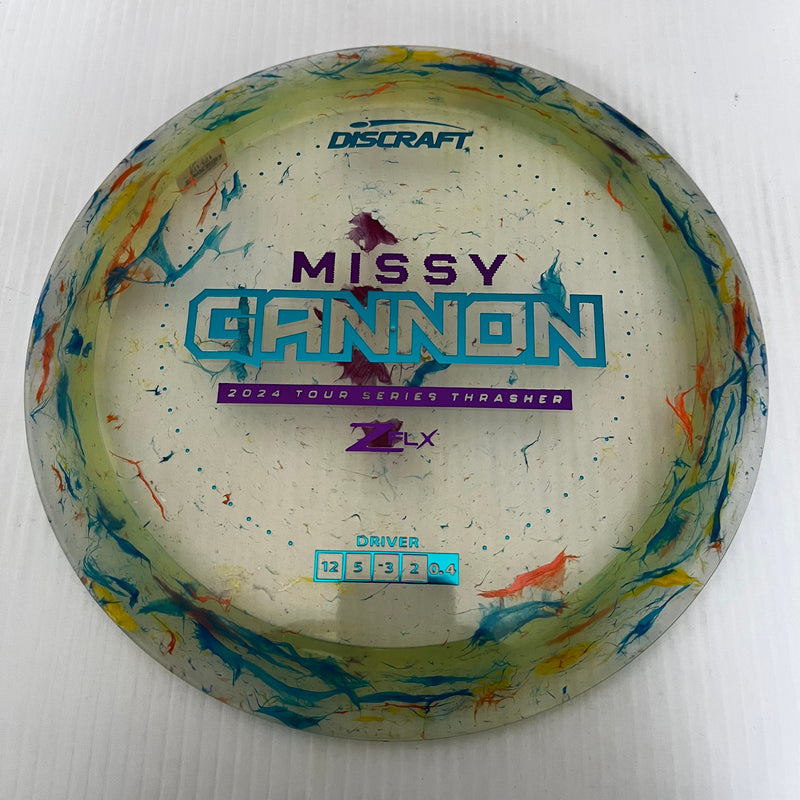 Discraft 2024 Missy Gannon Tour Series Jawbreaker Z FLX Thrasher 12/5/-3/2