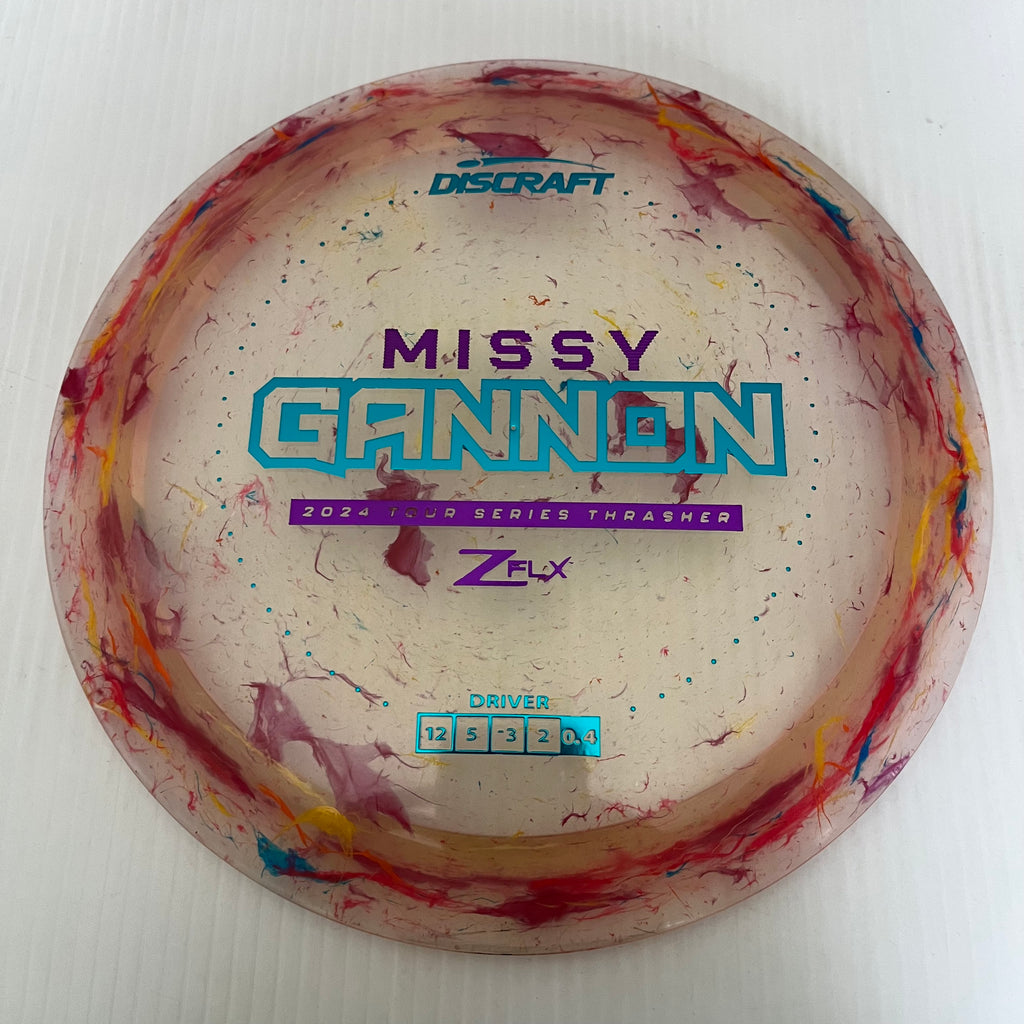 Discraft 2024 Missy Gannon Tour Series Jawbreaker Z FLX Thrasher 12/5/-3/2