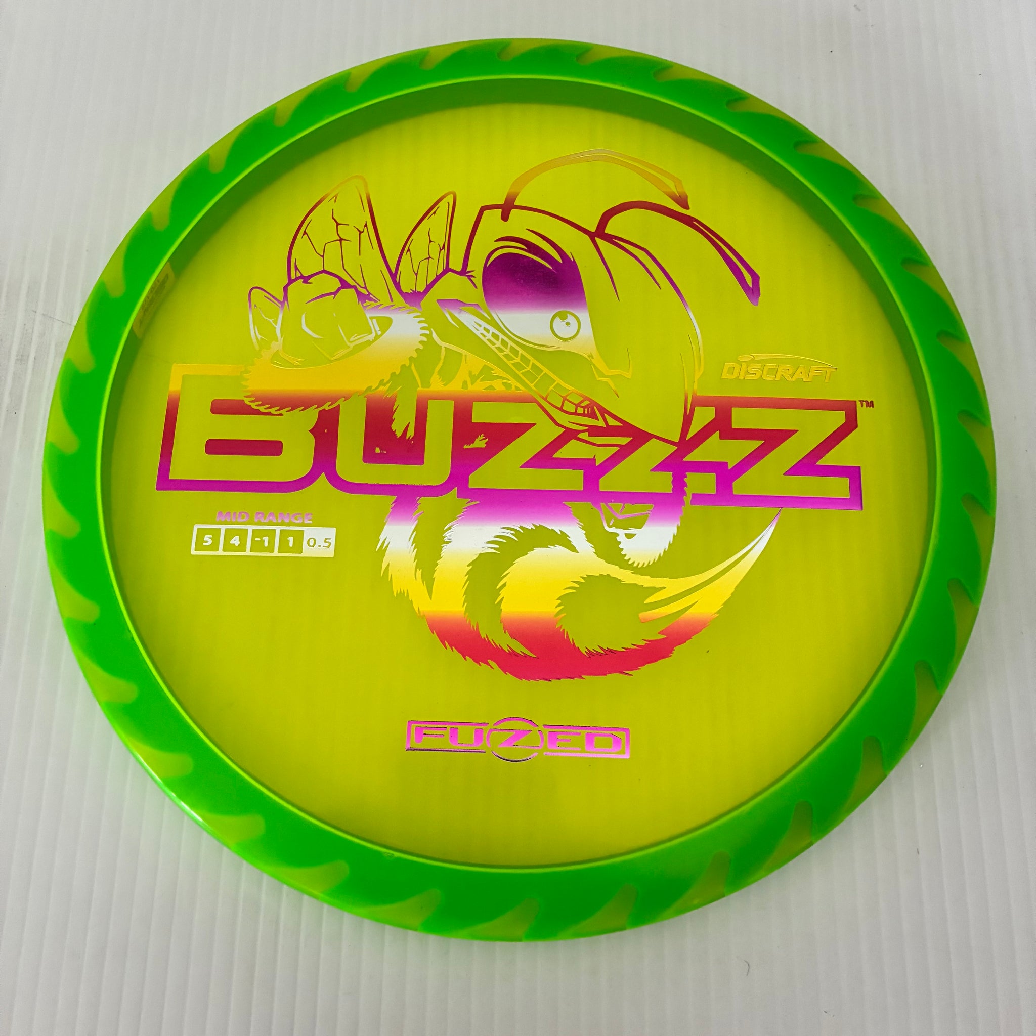 Discraft Z Fuzed Saw Pattern Buzzz 5/4/-1/1 (Lighterweights)