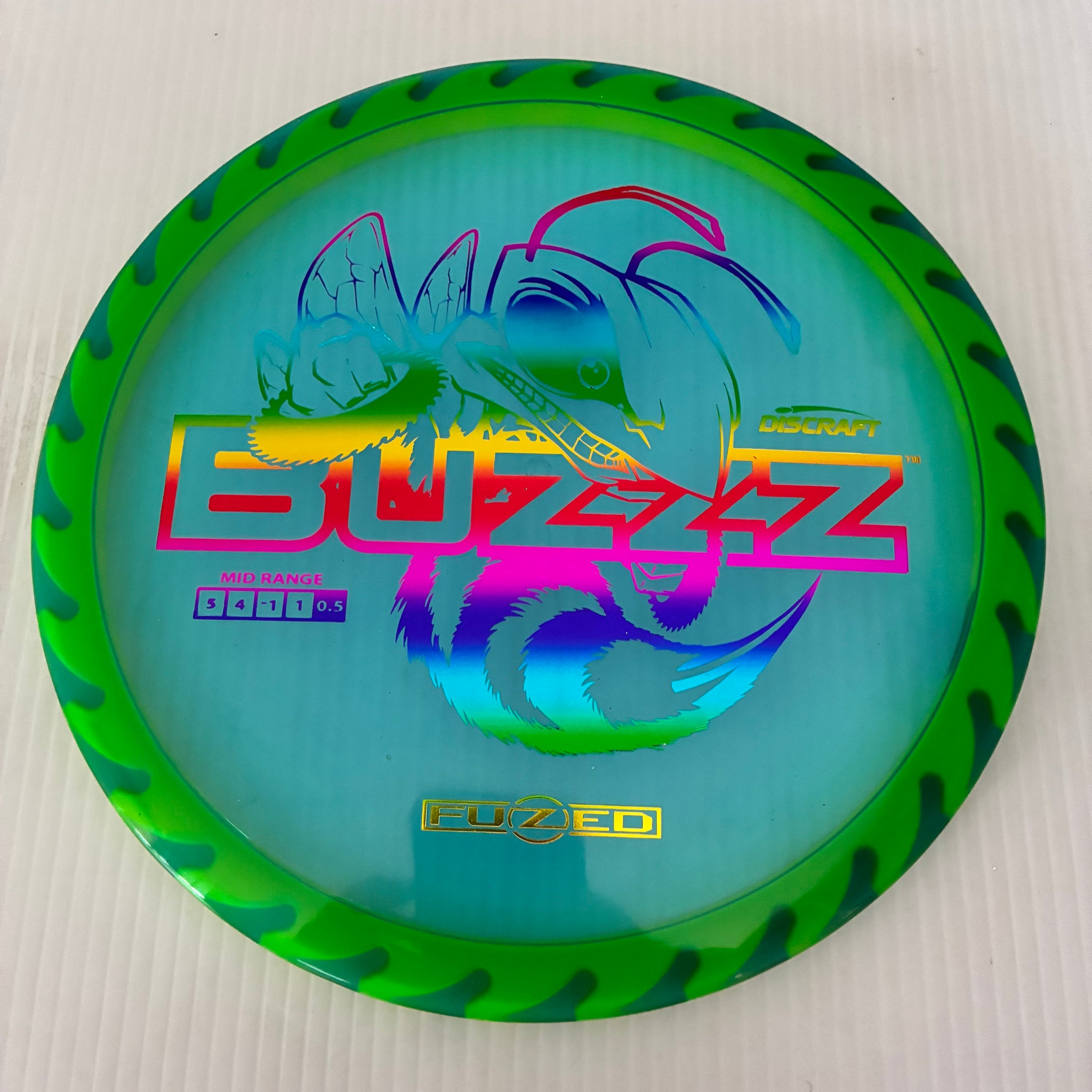 Discraft Z Fuzed Saw Pattern Buzzz 5/4/-1/1 (Lighterweights)