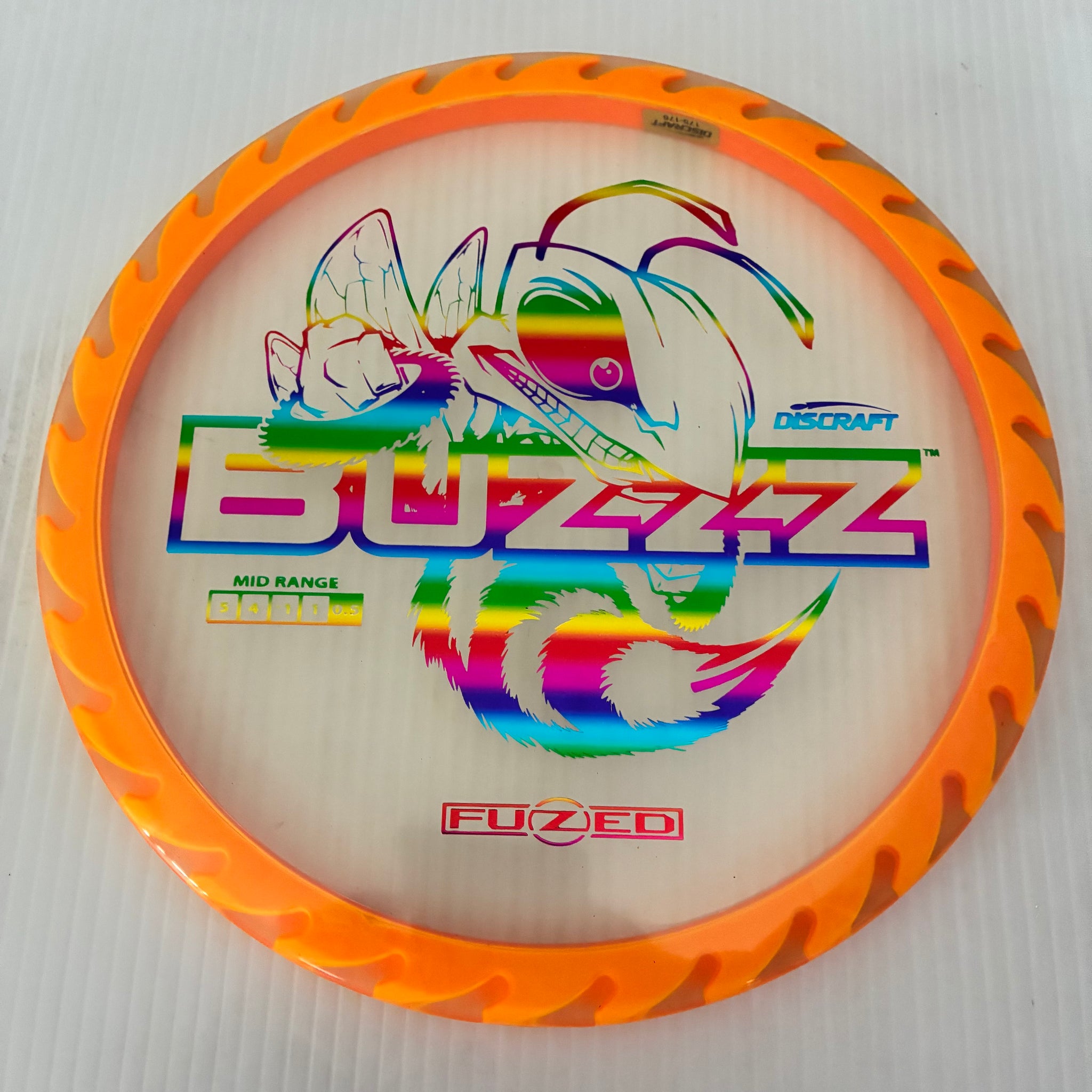 Discraft Z Fuzed Saw Pattern Buzzz 5/4/-1/1 (Lighterweights)