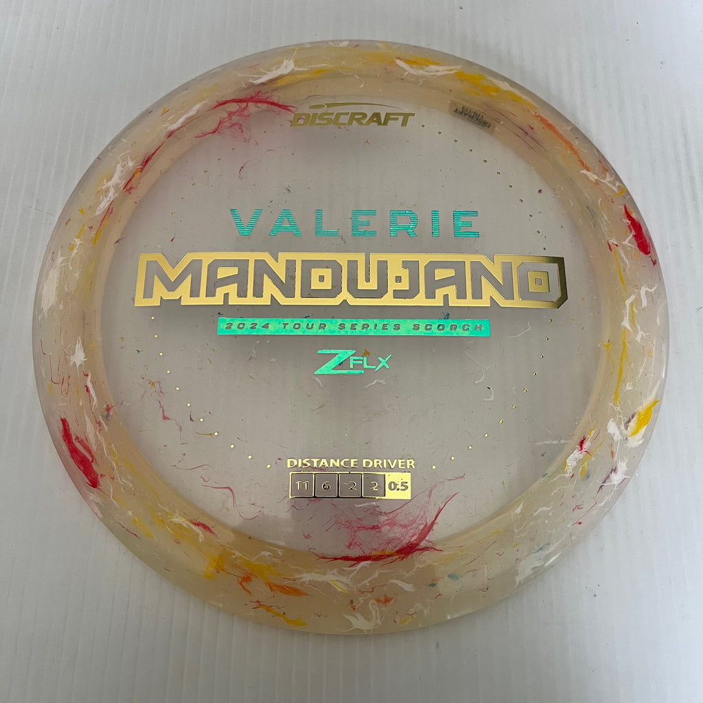 Discraft 2024 Valerie Mandujano Tour Series Jawbreaker Z FLX Scorch 11/6/-2/-2