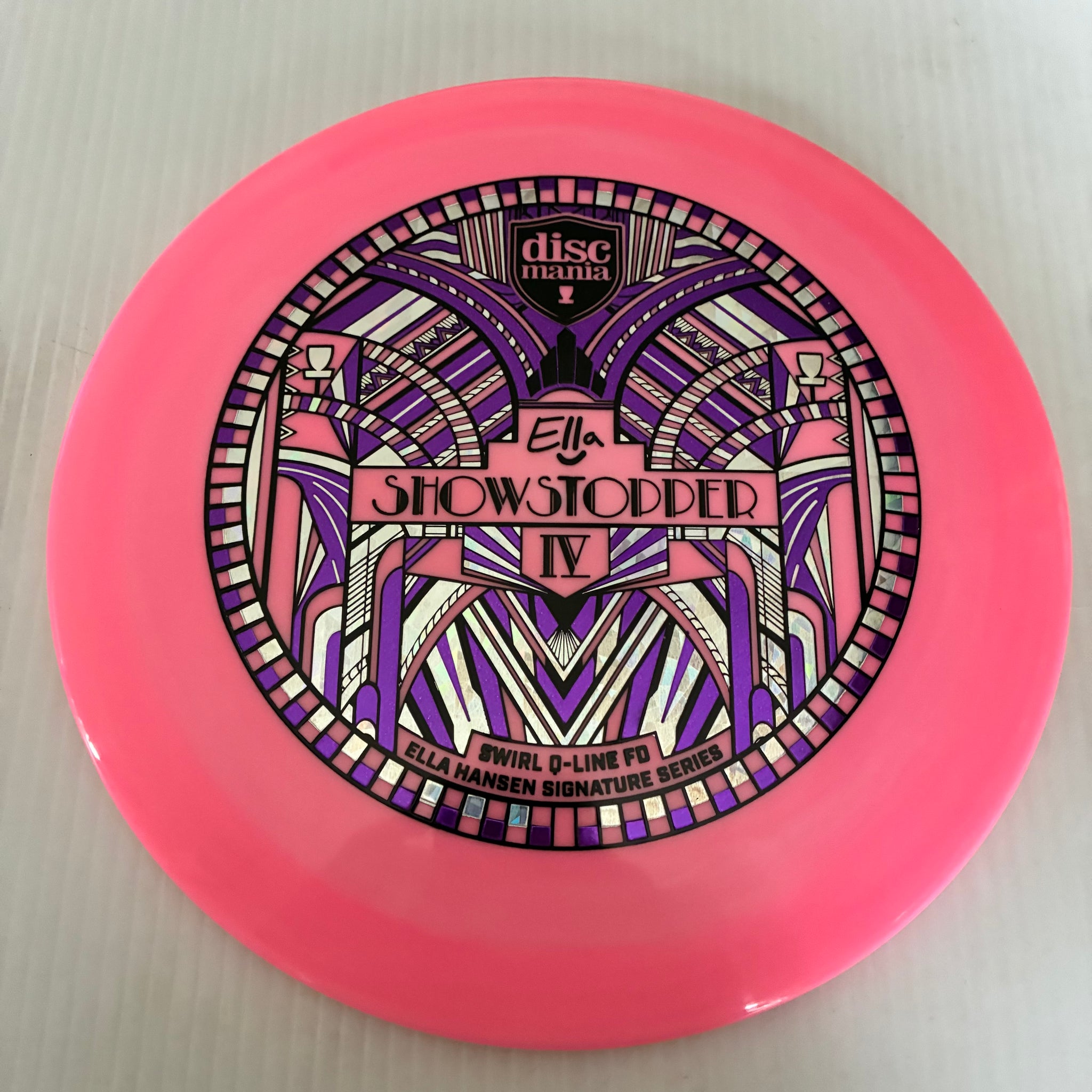 Discmania 2026 Ella Hansen Signature Series Showstopper 4 Swirl Premier Q-Line FD 7/6/0/1