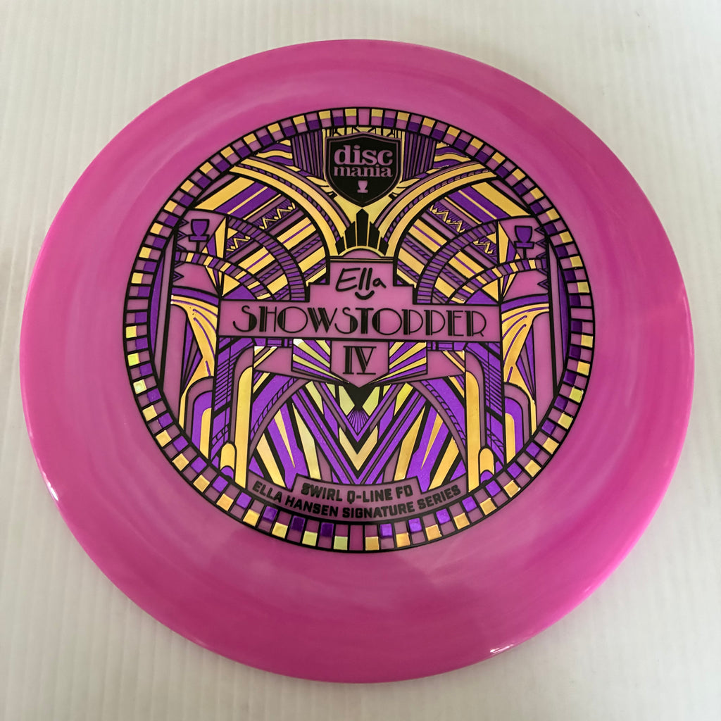 Discmania 2026 Ella Hansen Signature Series Showstopper 4 Swirl Premier Q-Line FD 7/6/0/1