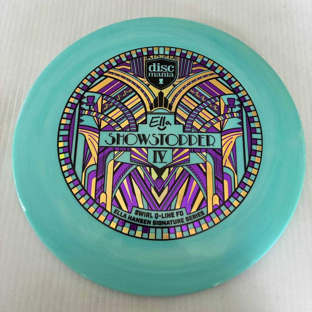 Discmania 2026 Ella Hansen Signature Series Showstopper 4 Swirl Premier Q-Line FD 7/6/0/1