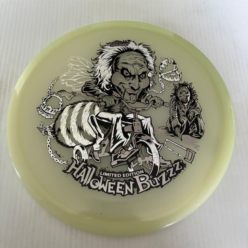 Discraft 2026 Halloween Saw Themed Mega GLO Z Buzzz 5/4/-1/1