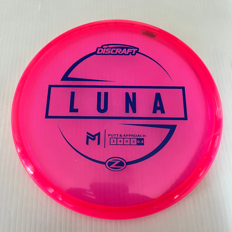 Discraft Paul McBeth Z Luna 3/3/0/3