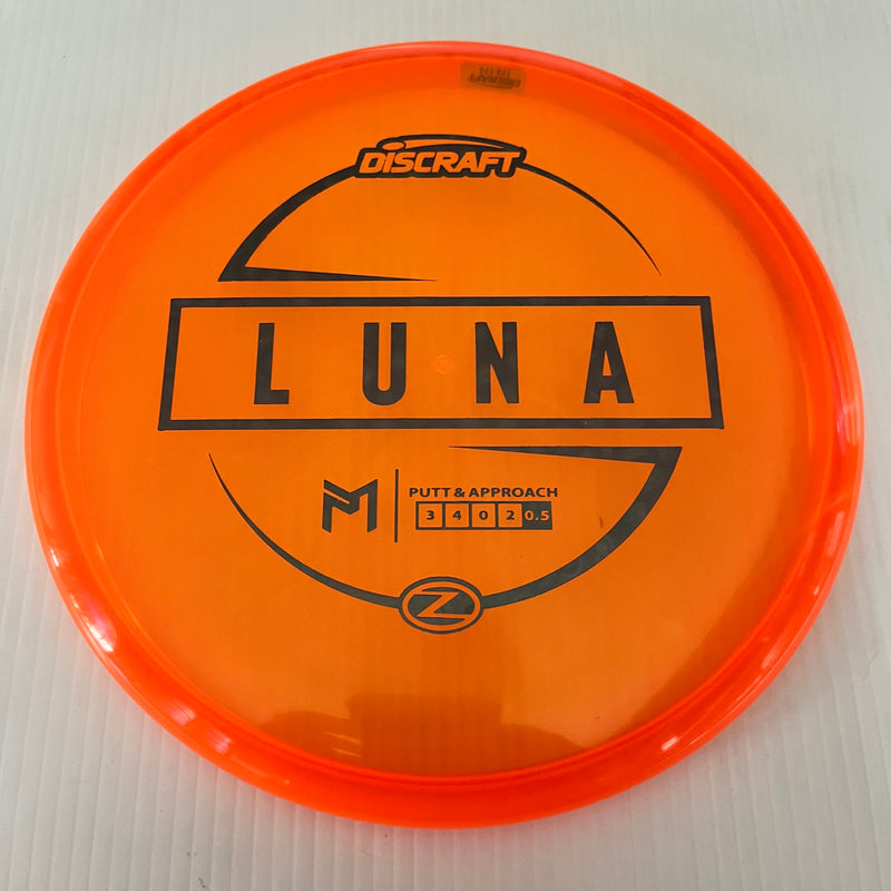 Discraft Paul McBeth Z Luna 3/3/0/3