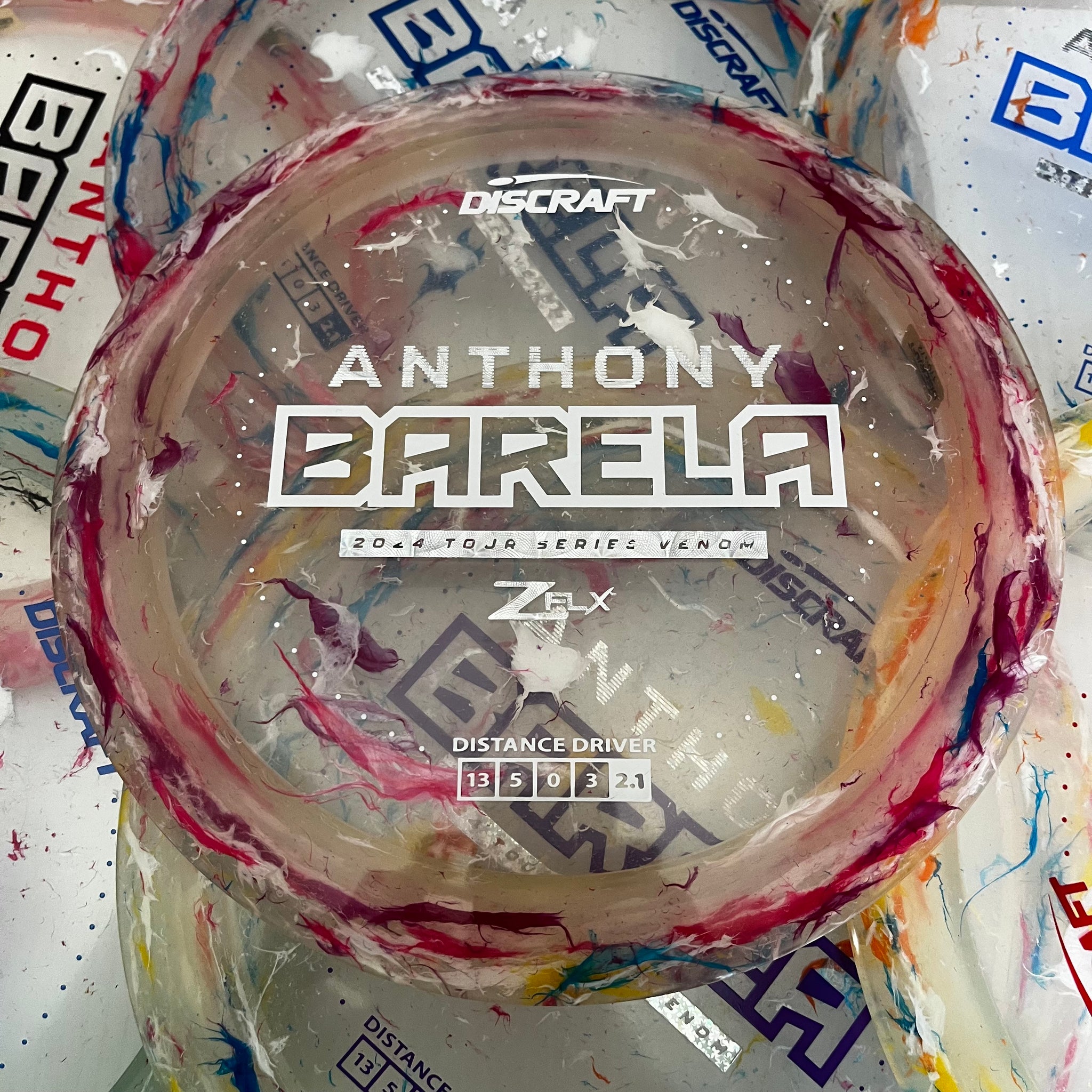 Discraft 2024 Anthony Barela Tour Series Jawbreaker Z FLX Venom 13/5/0/3