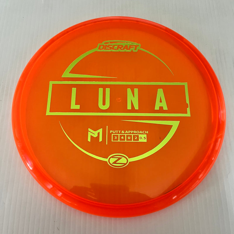 Discraft Paul McBeth Z Luna 3/3/0/3