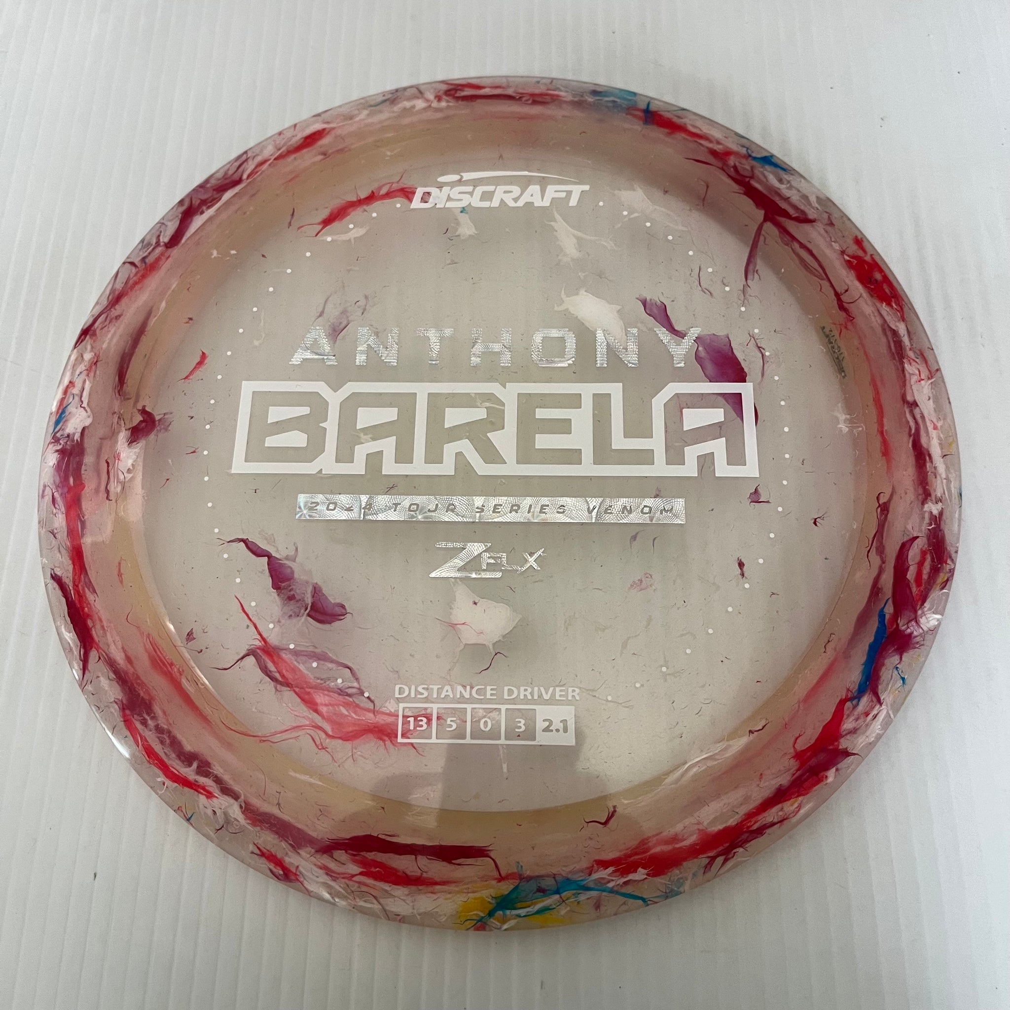 Discraft 2024 Anthony Barela Tour Series Jawbreaker Z FLX Venom 13/5/0/3