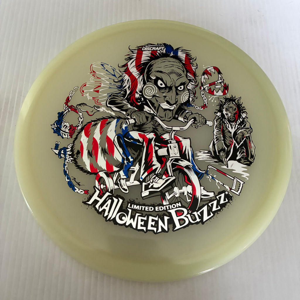 Discraft 2026 Halloween Saw Themed Mega GLO Z Buzzz 5/4/-1/1