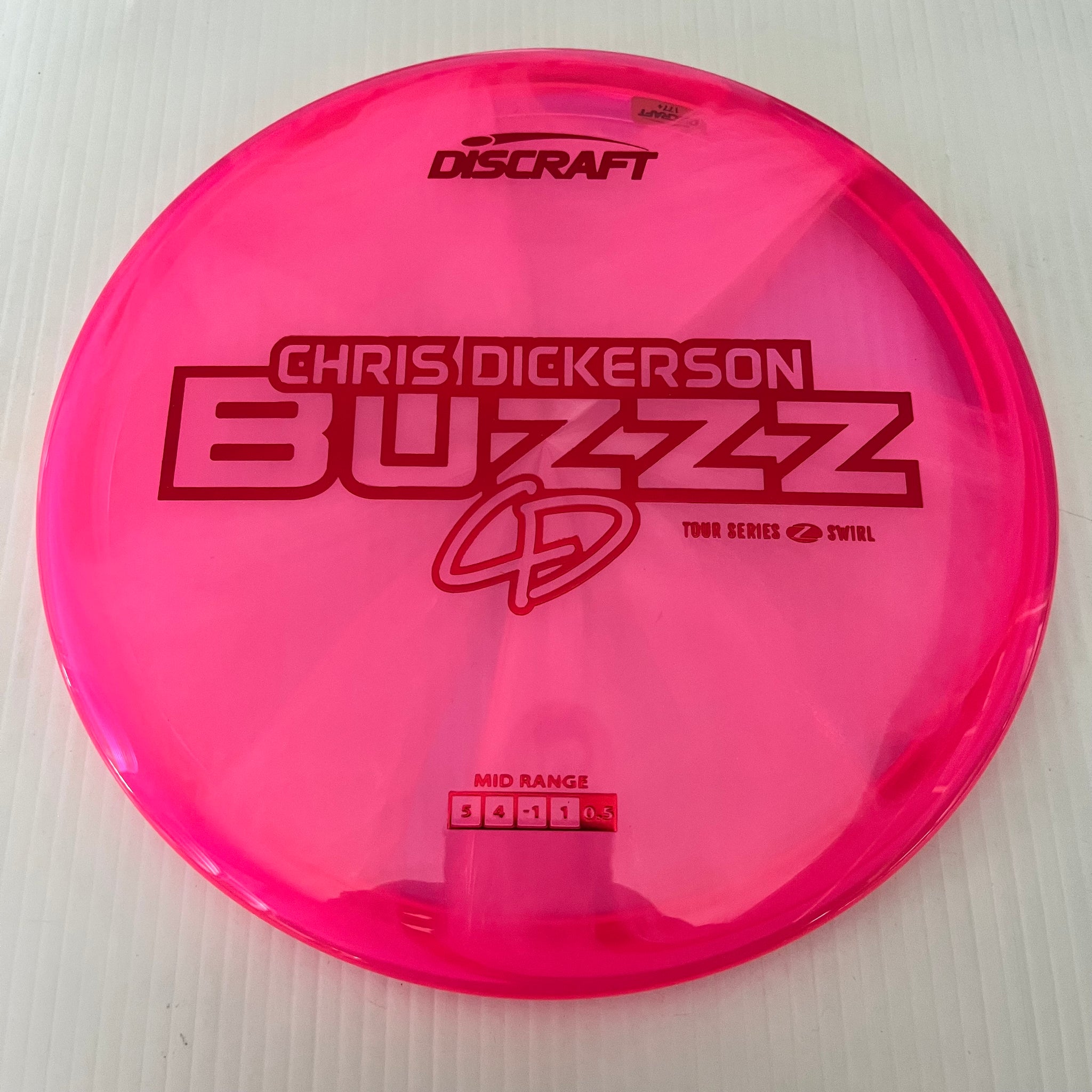 Discraft 2025 Chris Dickerson Tour Series Z Swirl Blend Buzzz 5/4/-1/1