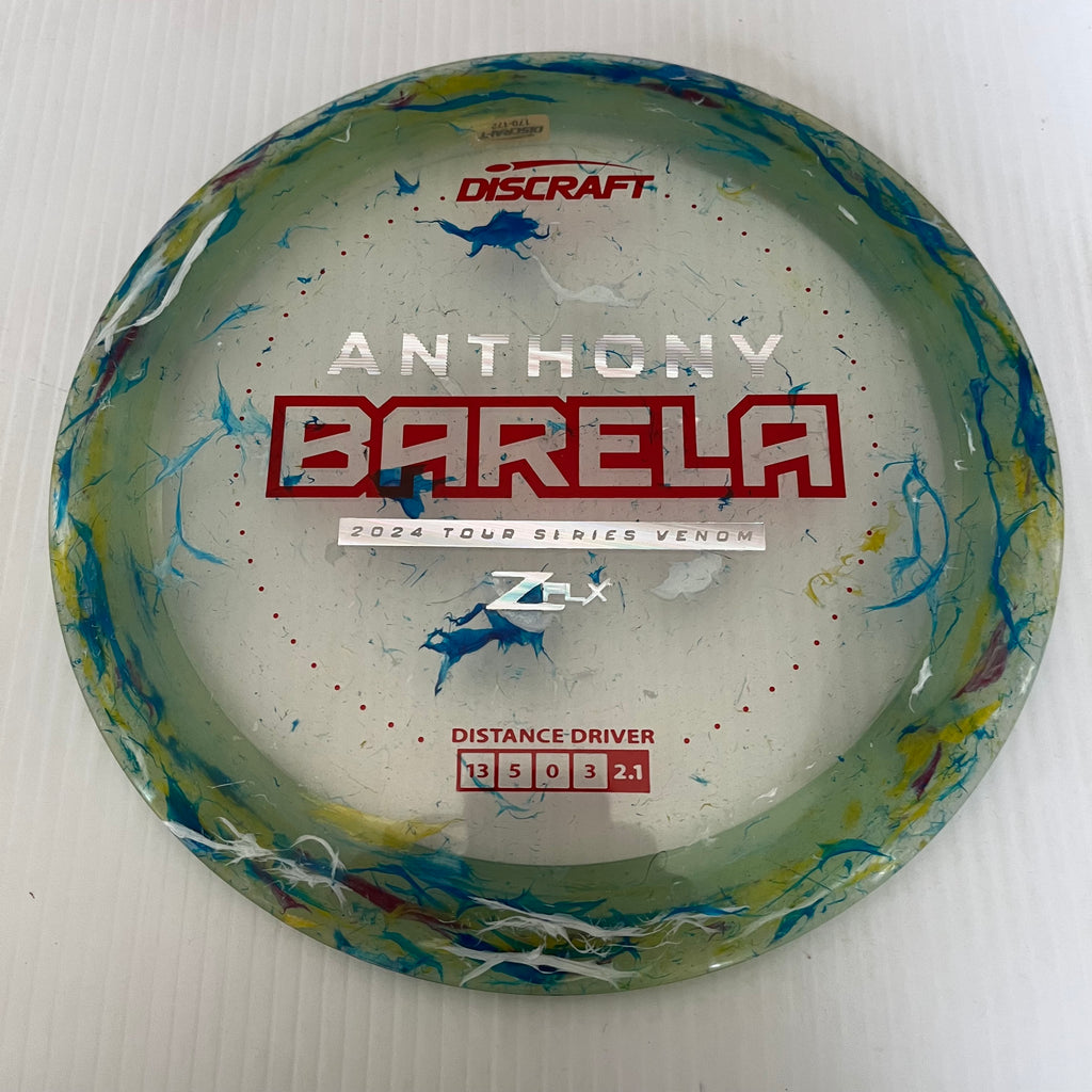 Discraft 2024 Anthony Barela Tour Series Jawbreaker Z FLX Venom 13/5/0/3