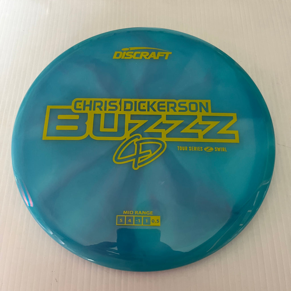 Discraft 2025 Chris Dickerson Tour Series Z Swirl Blend Buzzz 5/4/-1/1