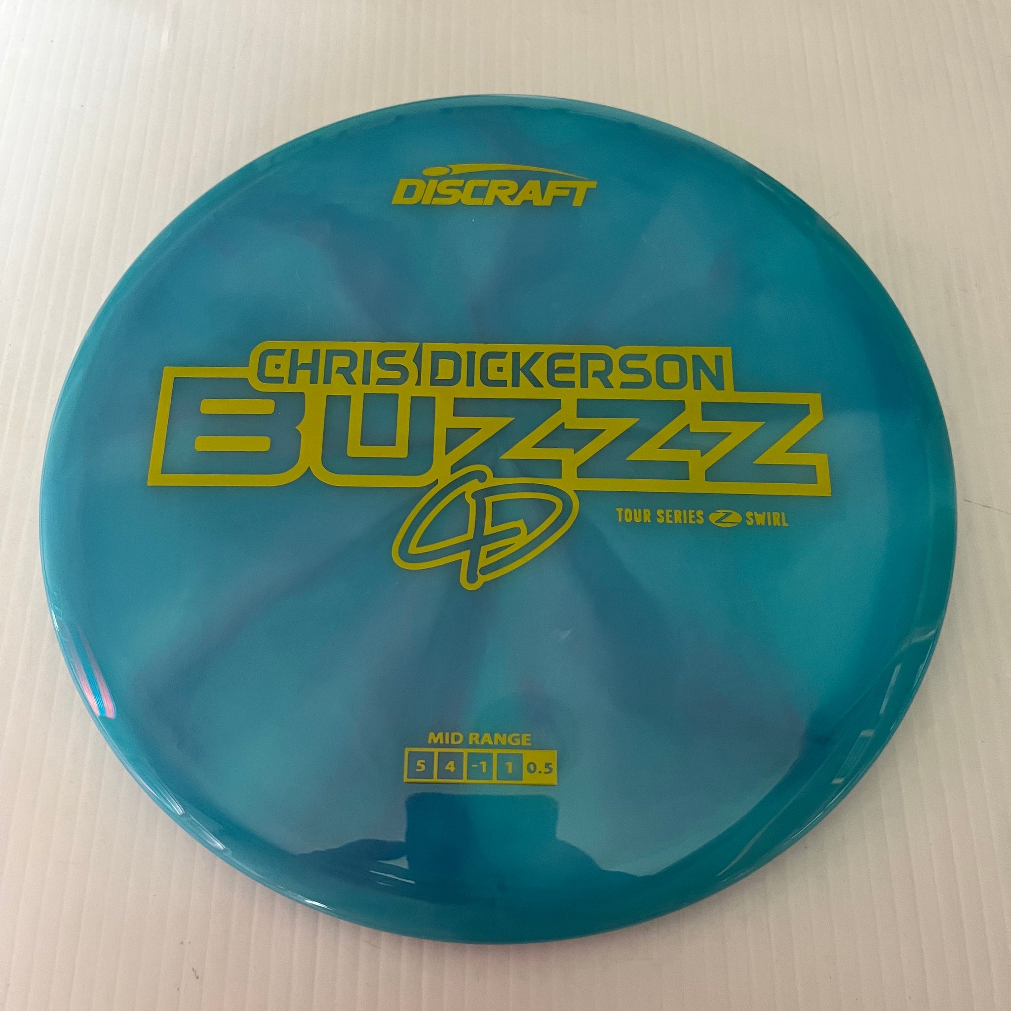 Discraft 2025 Chris Dickerson Tour Series Z Swirl Blend Buzzz 5/4/-1/1