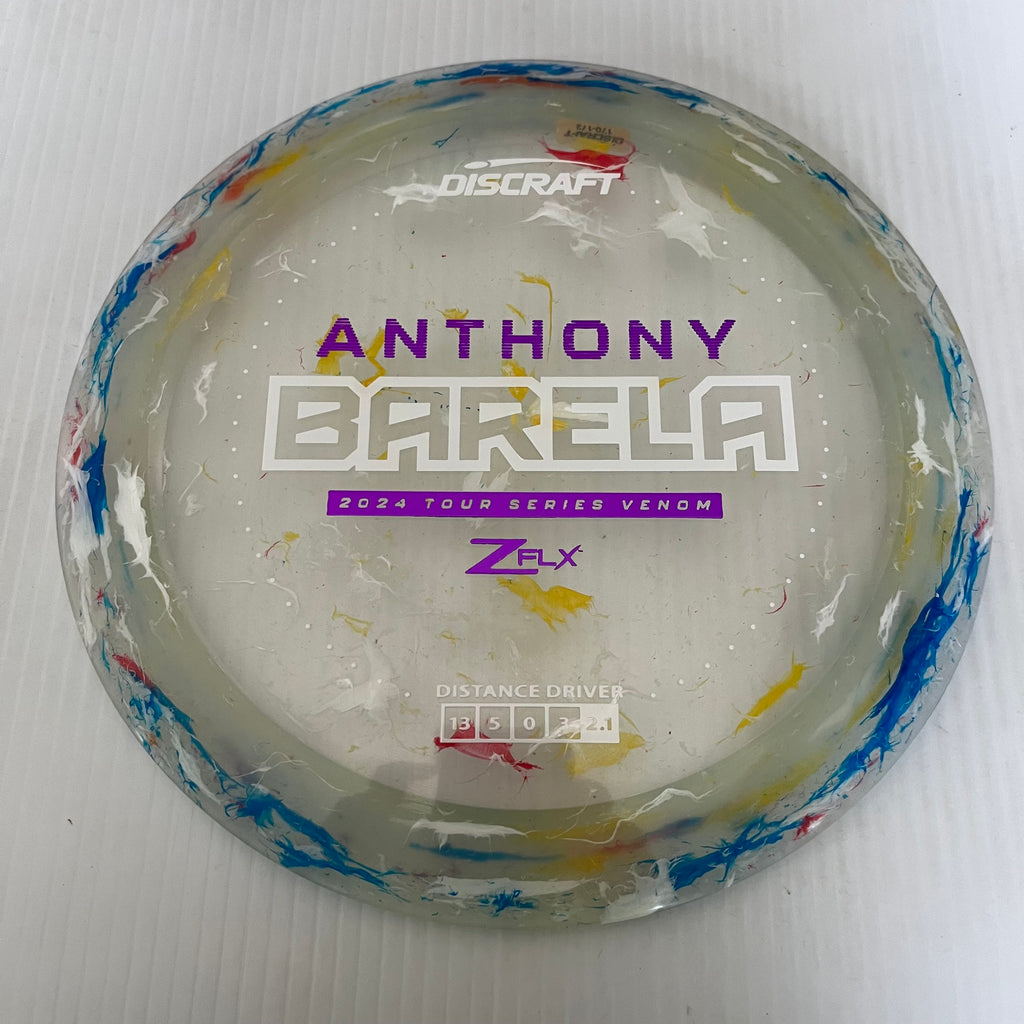 Discraft 2024 Anthony Barela Tour Series Jawbreaker Z FLX Venom 13/5/0/3