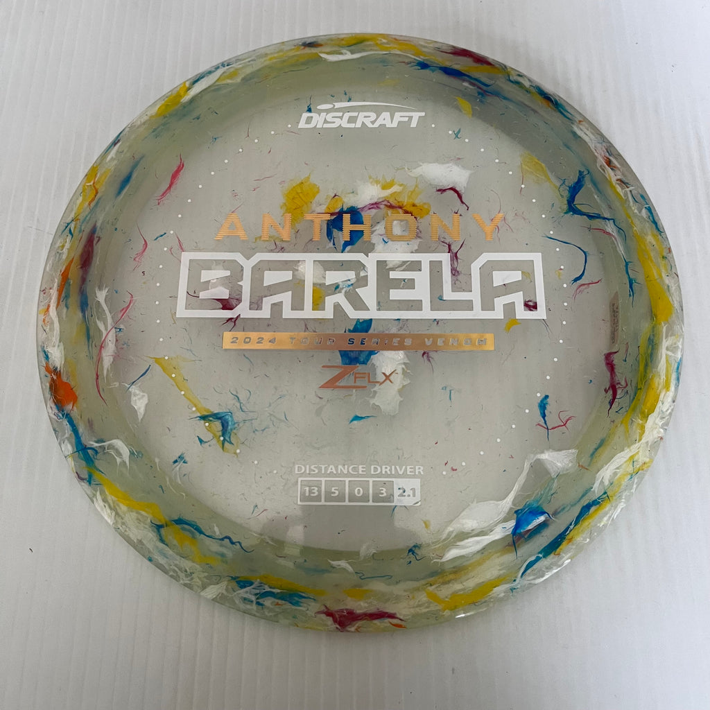 Discraft 2024 Anthony Barela Tour Series Jawbreaker Z FLX Venom 13/5/0/3