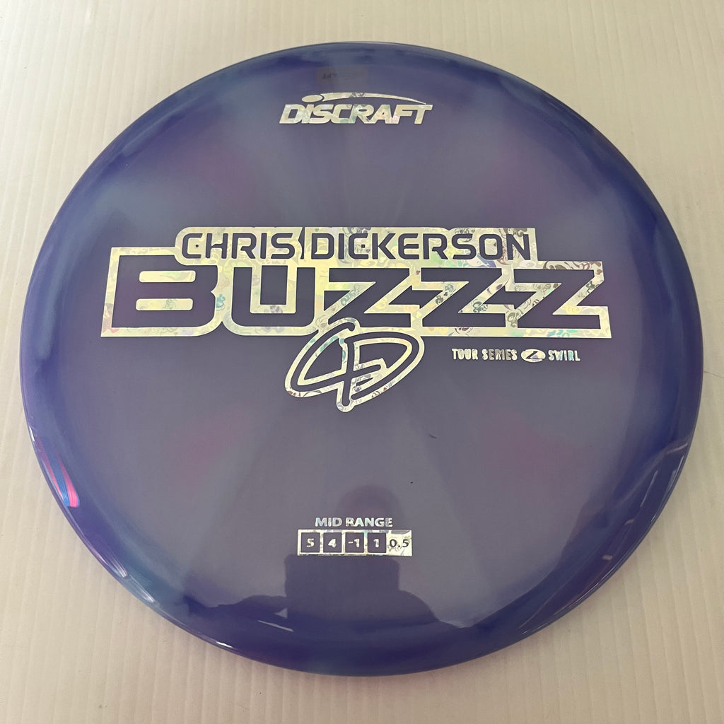 Discraft 2025 Chris Dickerson Tour Series Z Swirl Blend Buzzz 5/4/-1/1